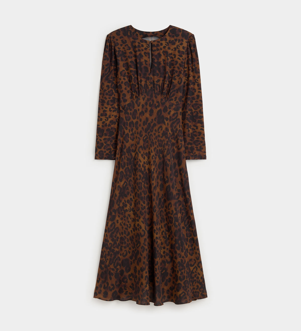 Robe longue imprimée