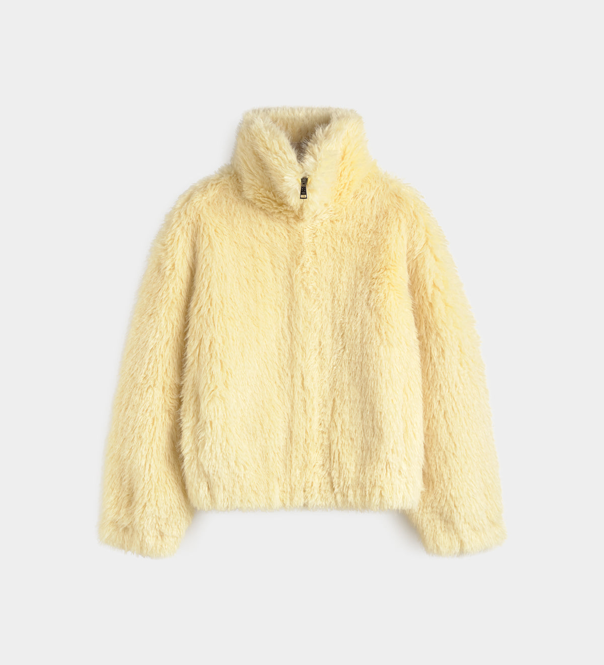 Chaqueta corta ecopelo