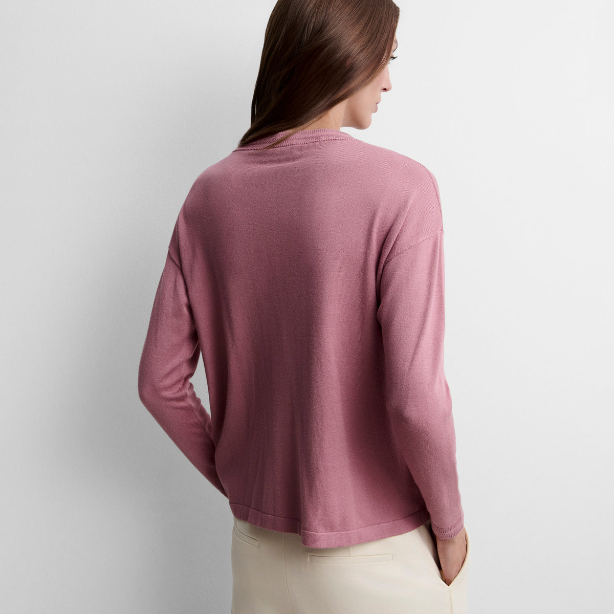 Pull tricot à poche