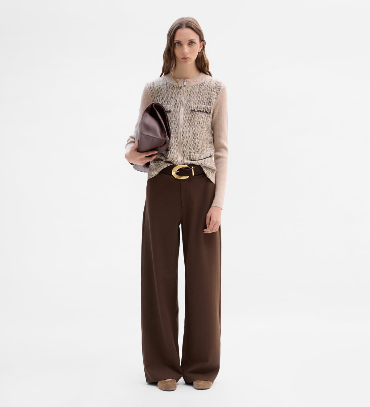 Pantalón pierna ancha