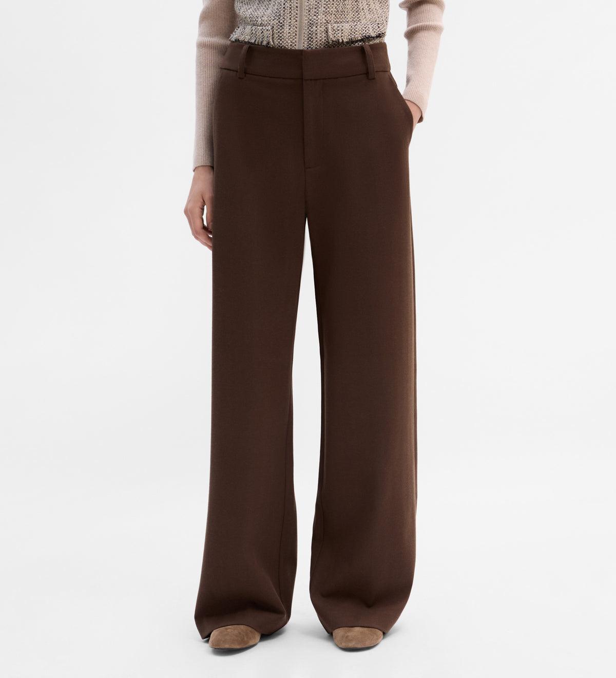 Pantalón pierna ancha