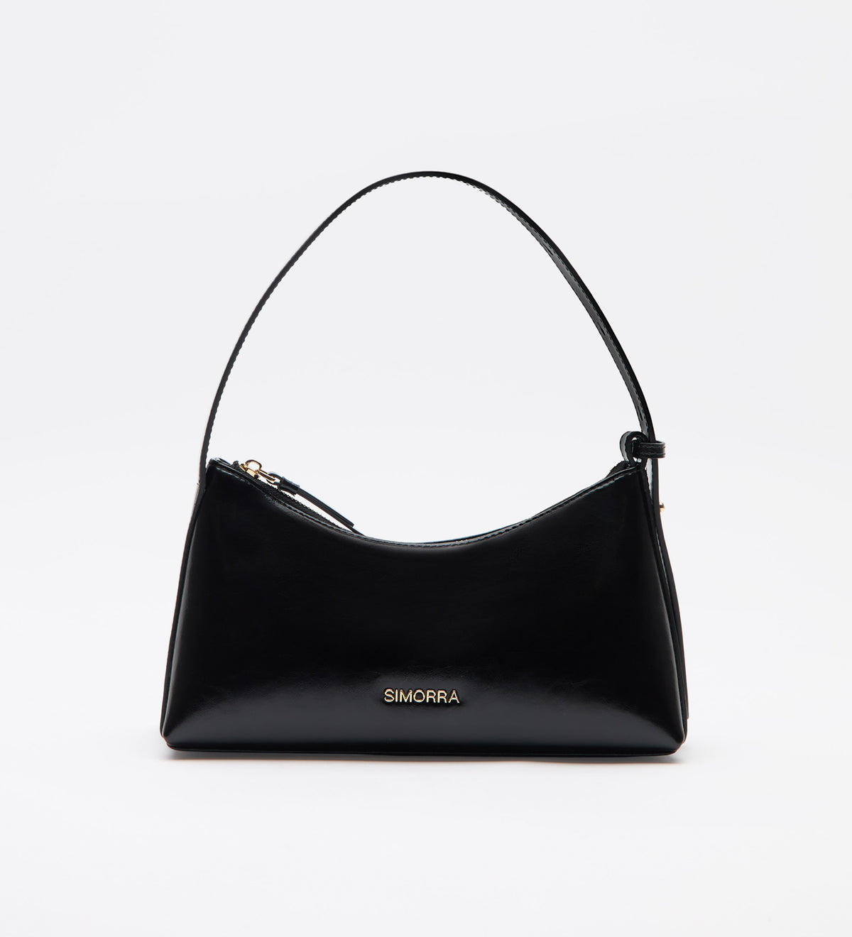 Bolso piel estilo baguette