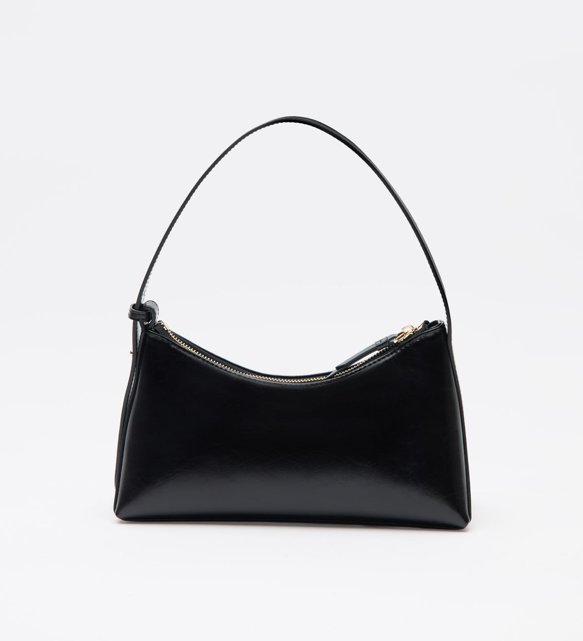 Bolso piel estilo baguette
