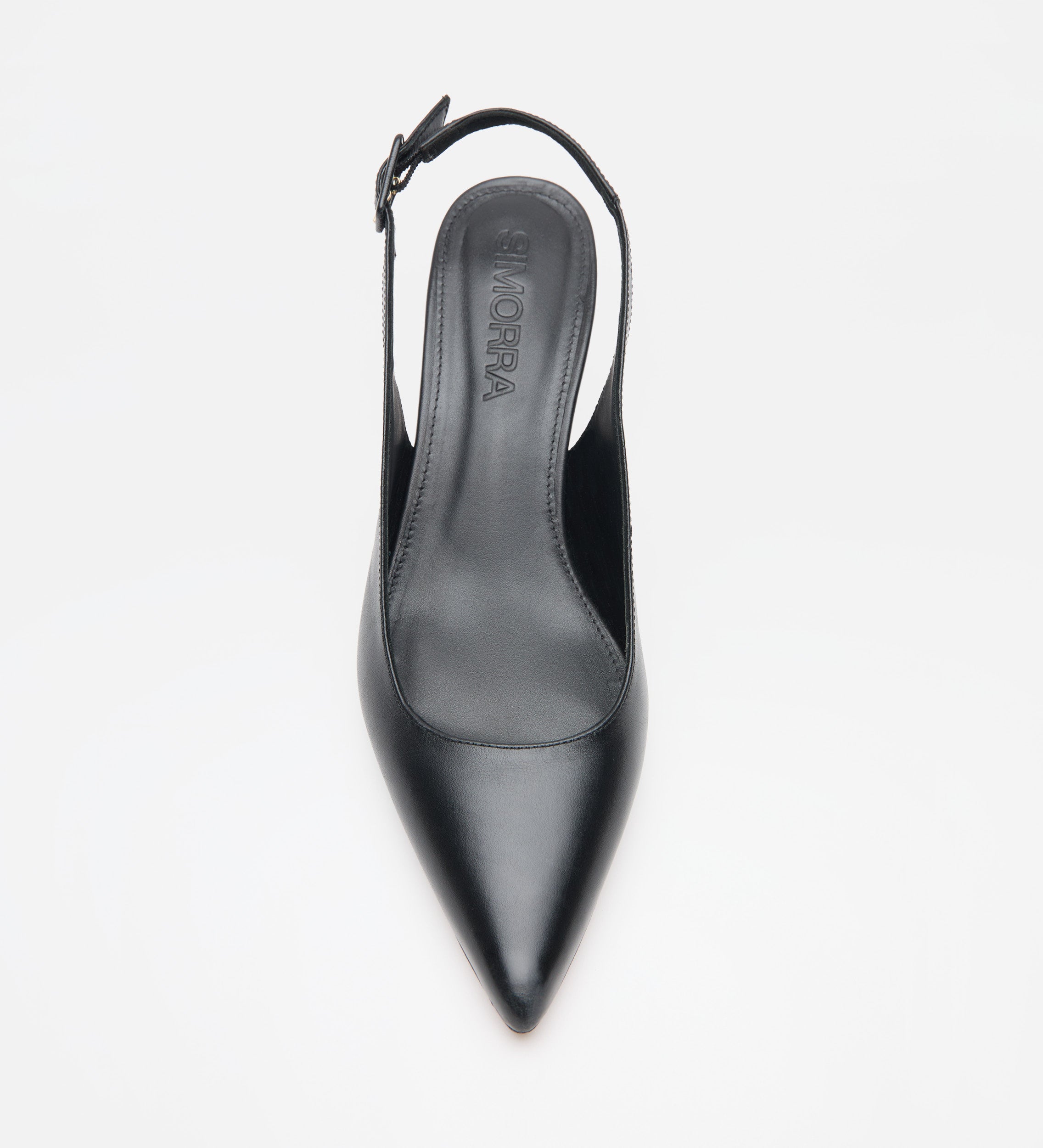 Slingback heel shoe