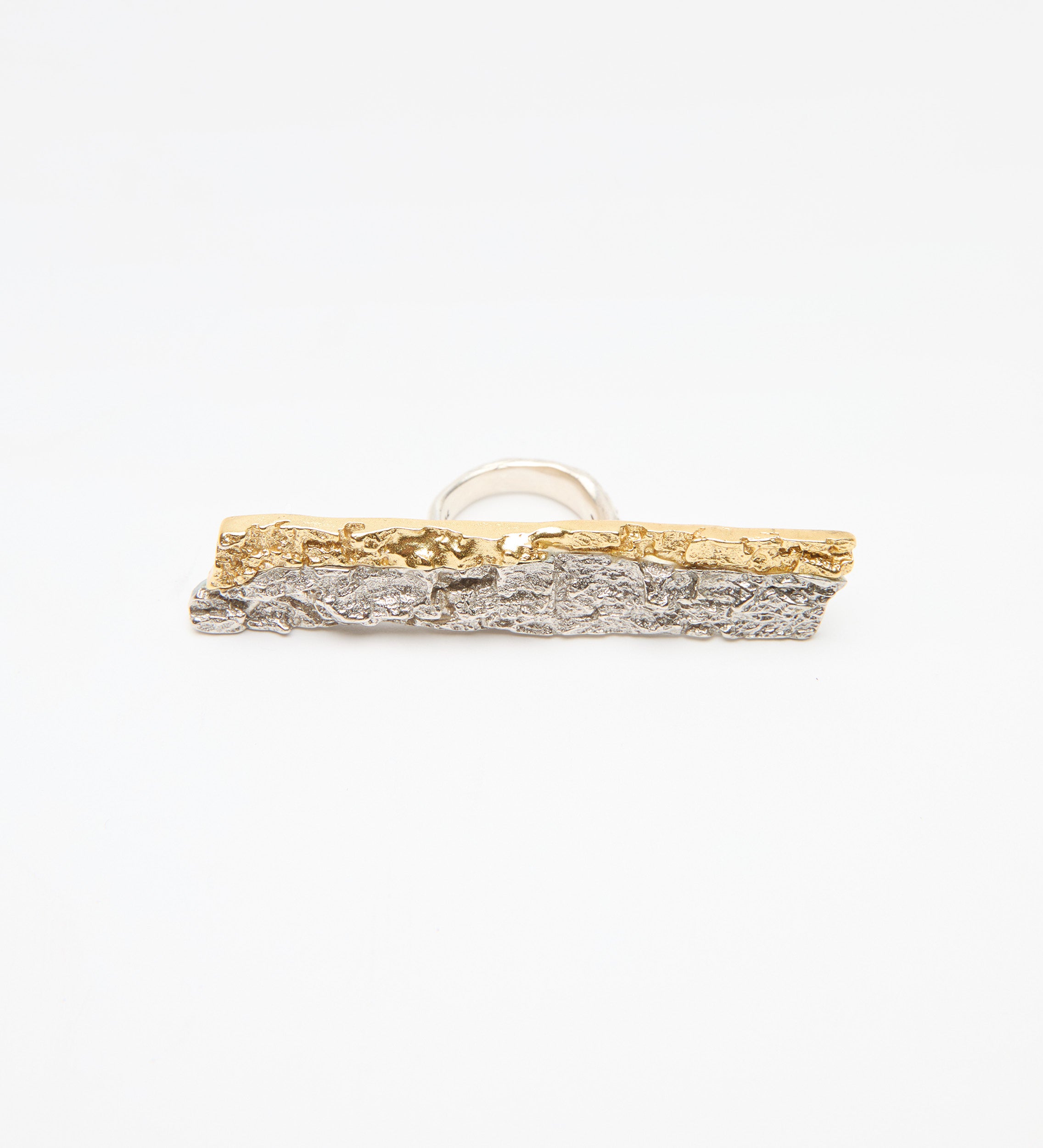 Natural stone design ring