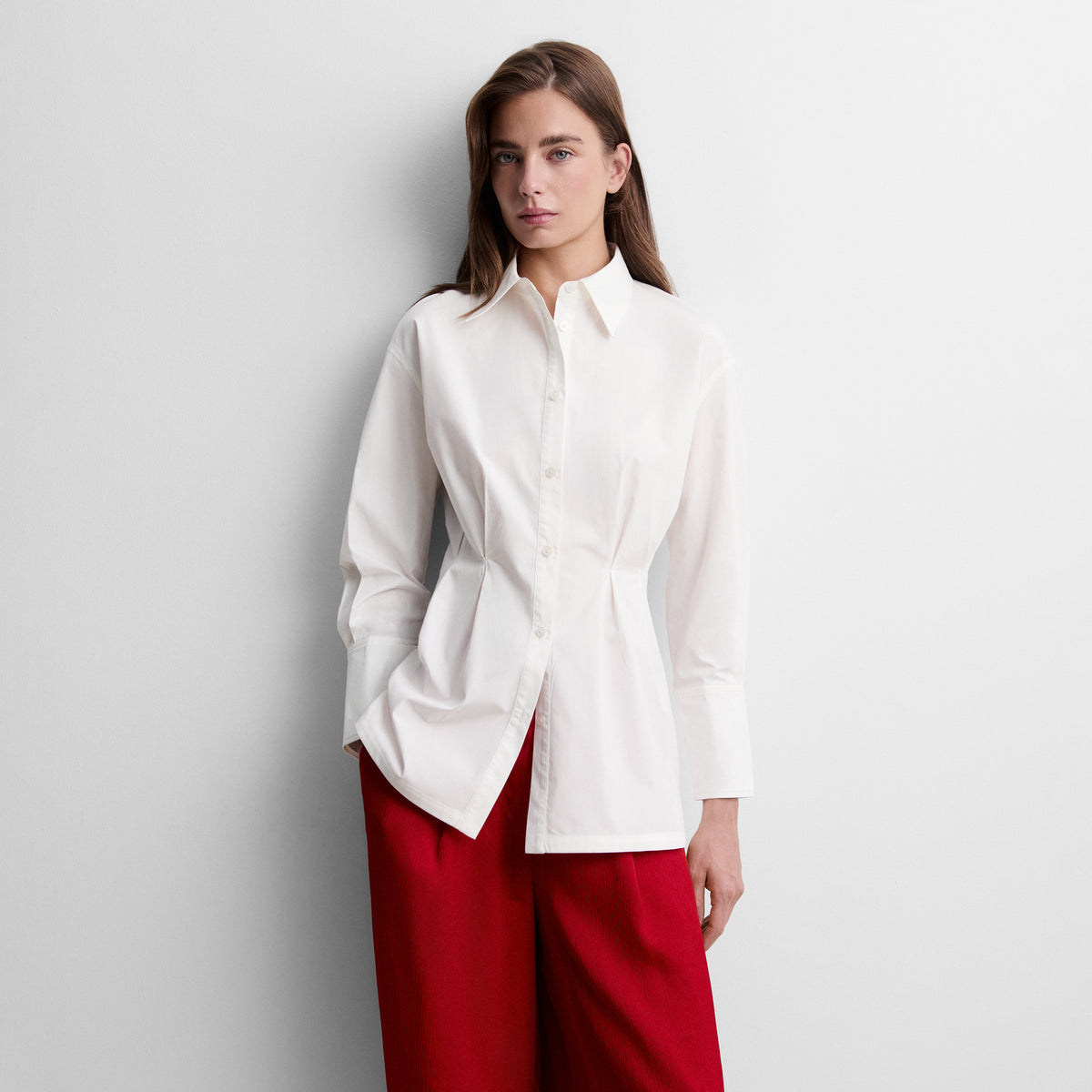 Shirt with dart detail