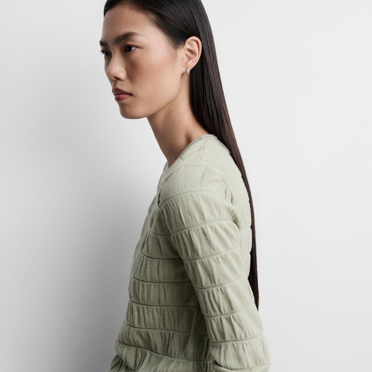 Pull en maille texturée