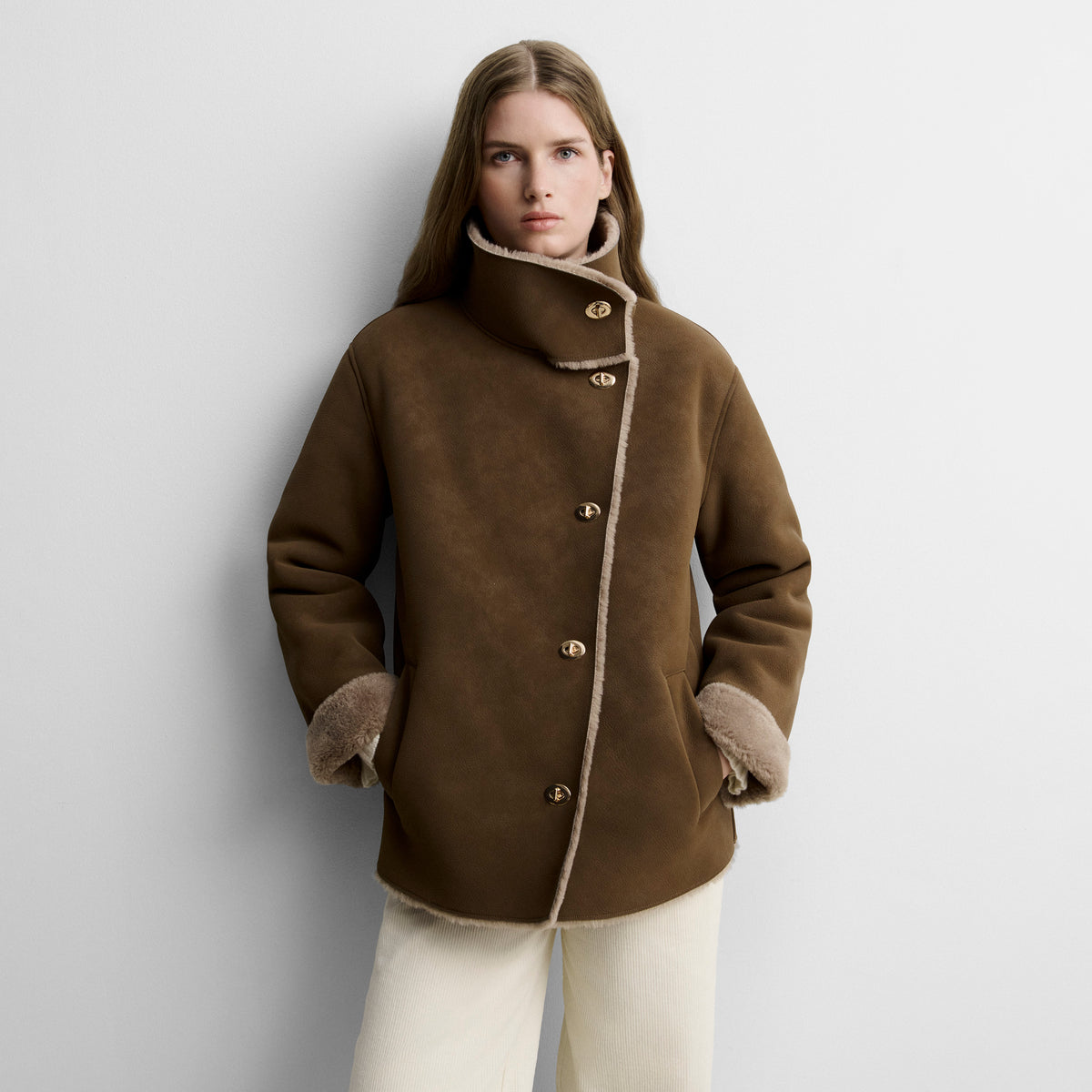 Chaquetón ecopelo