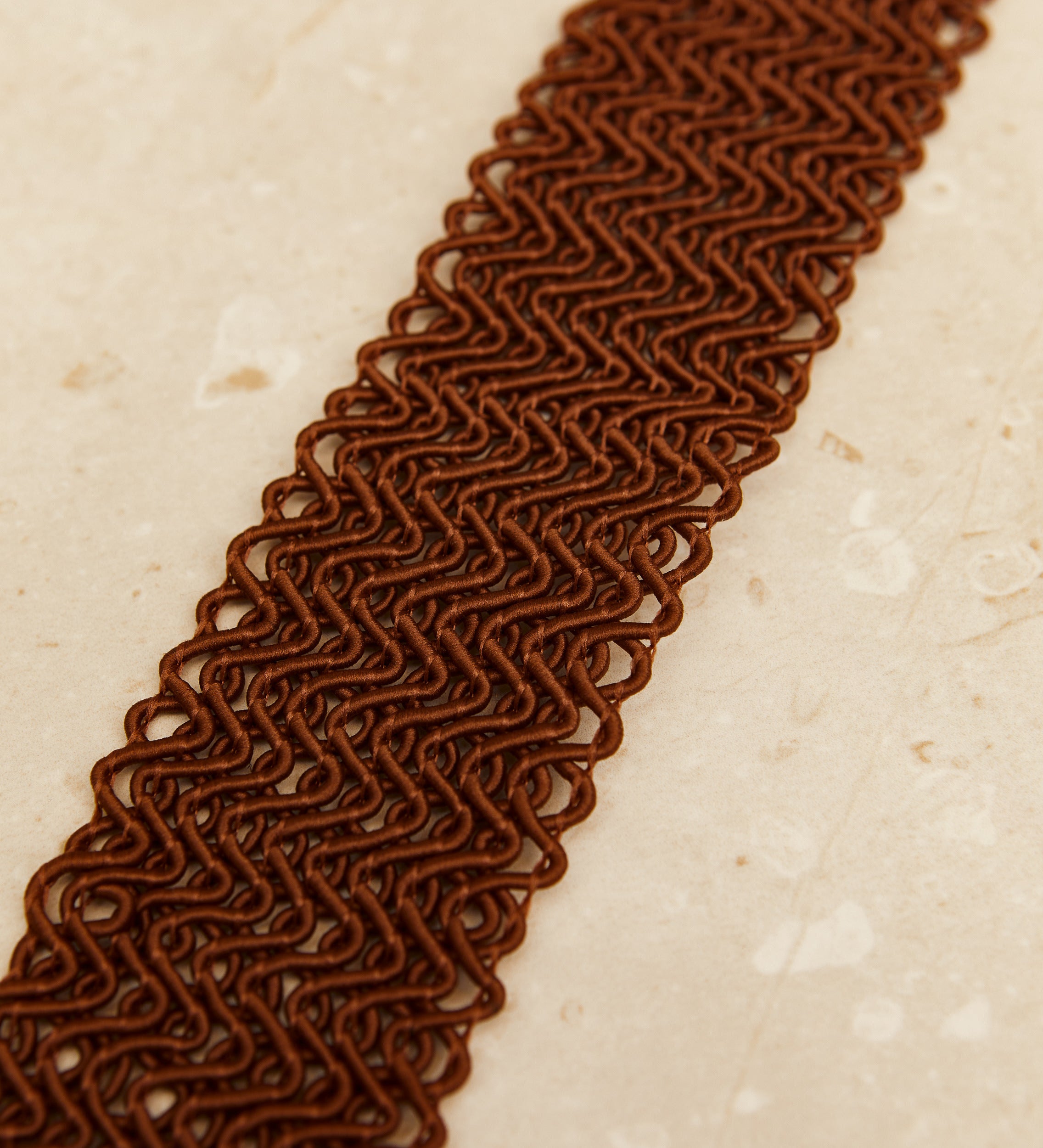 Rope round buckle belt