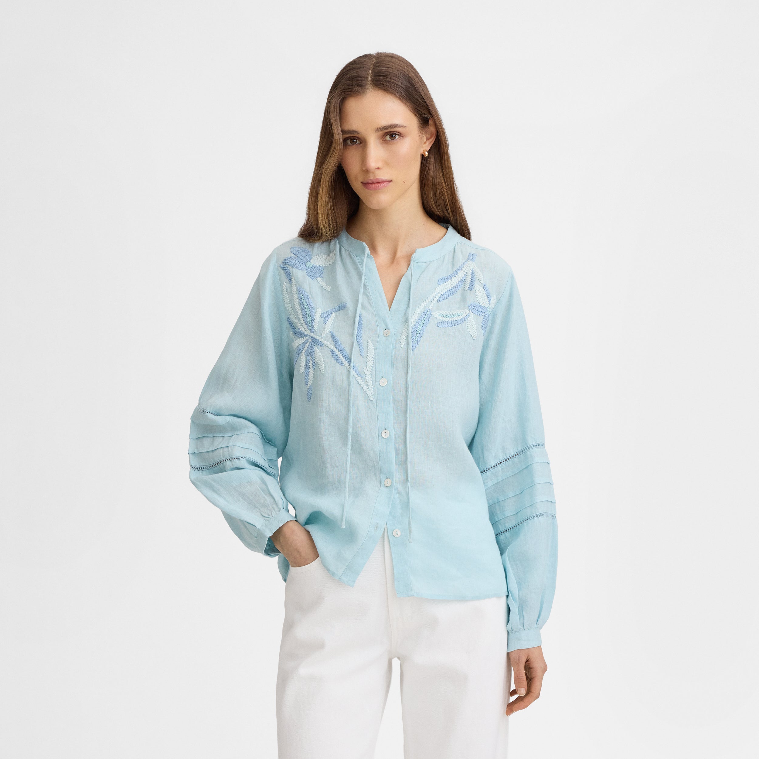 Embroidered blouse