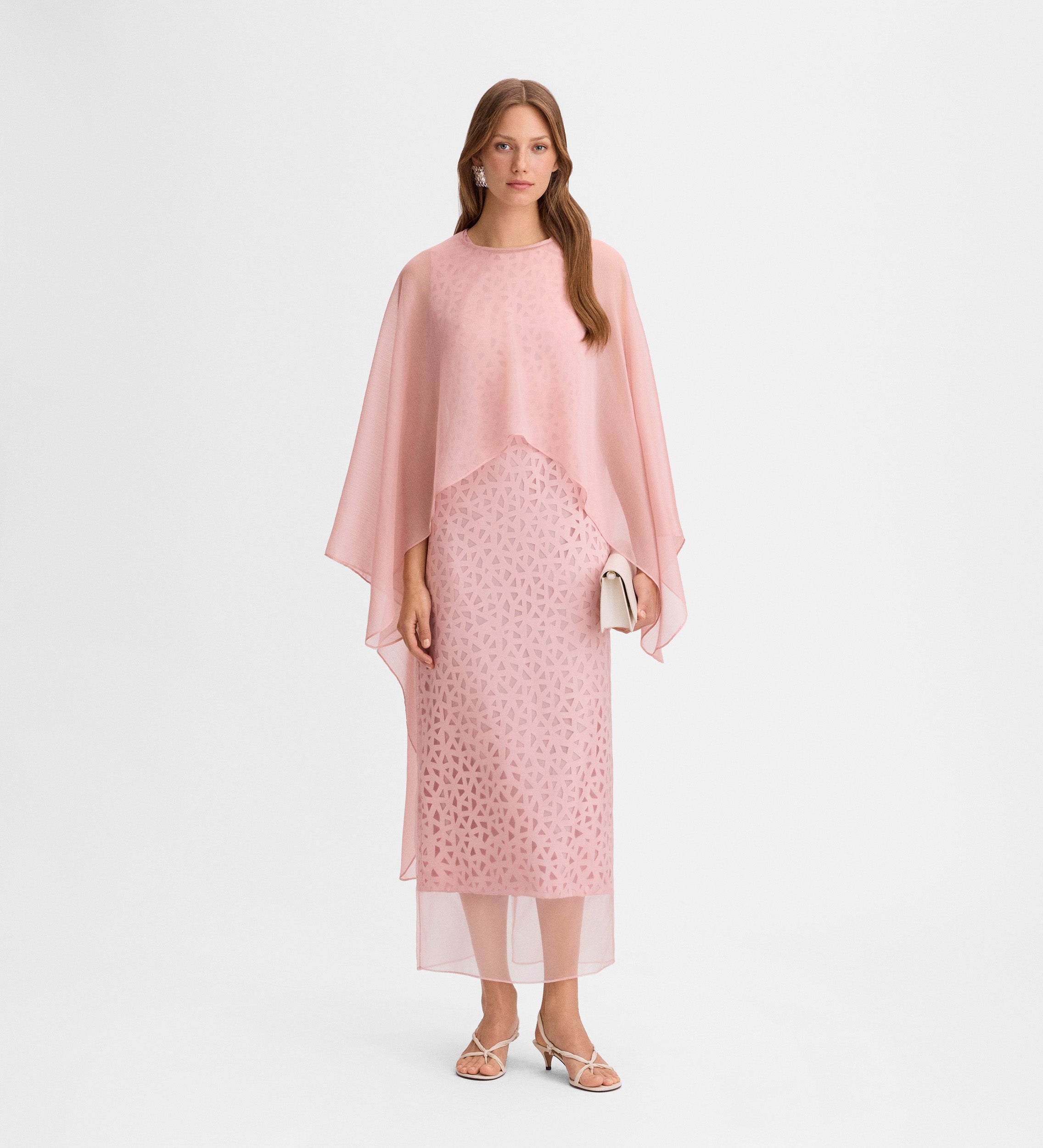 Poncho en mousseline