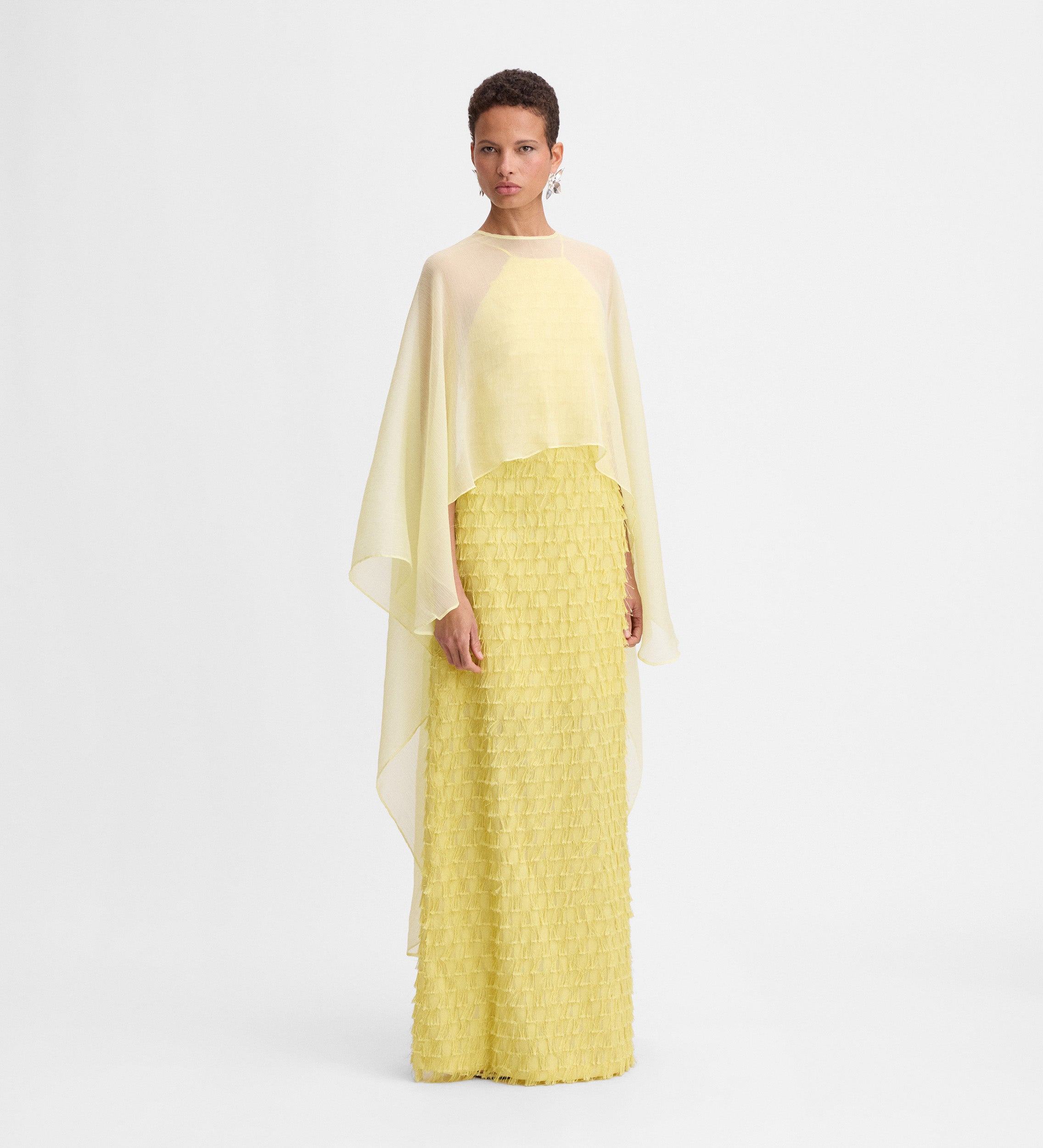 Open back poncho