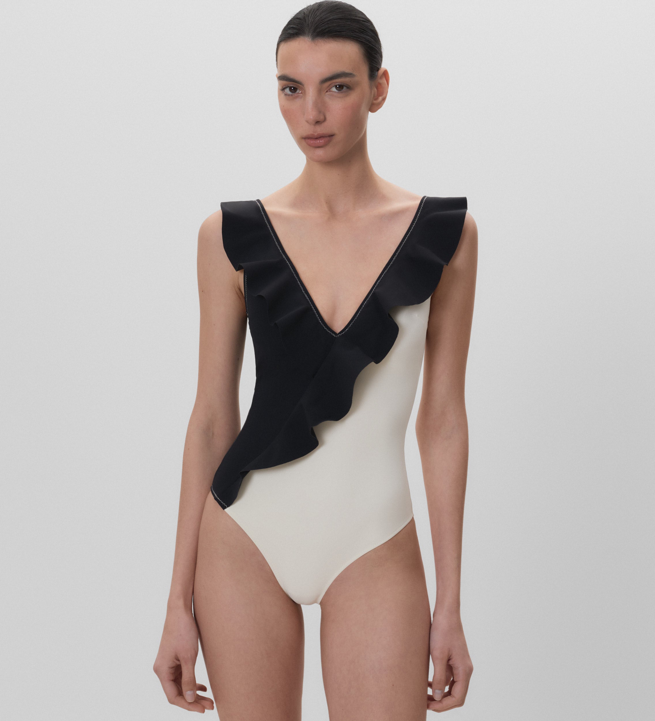 Maillot de bain à volants