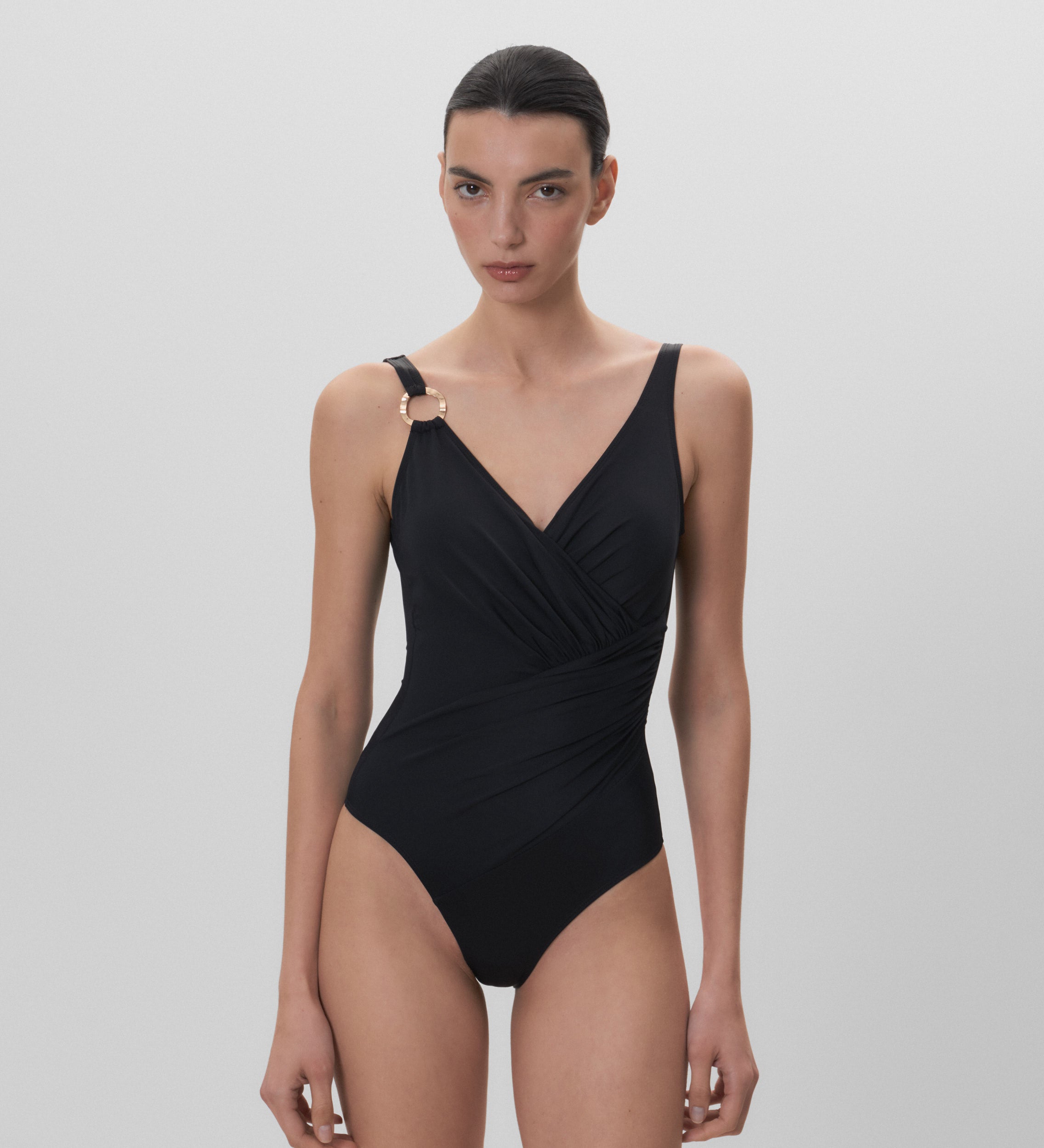 Maillot de bain drapé