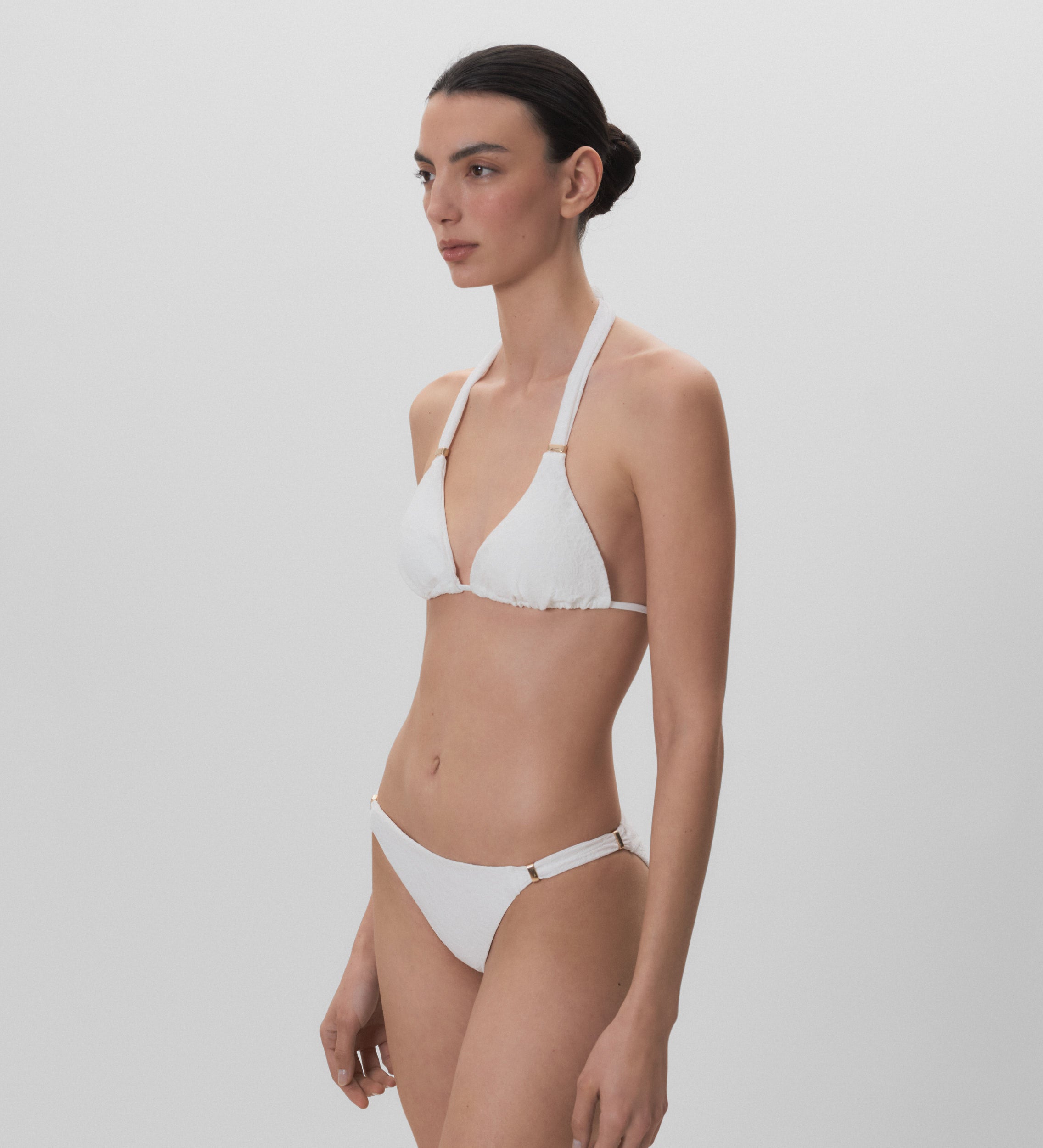 Top de bikini jacquard