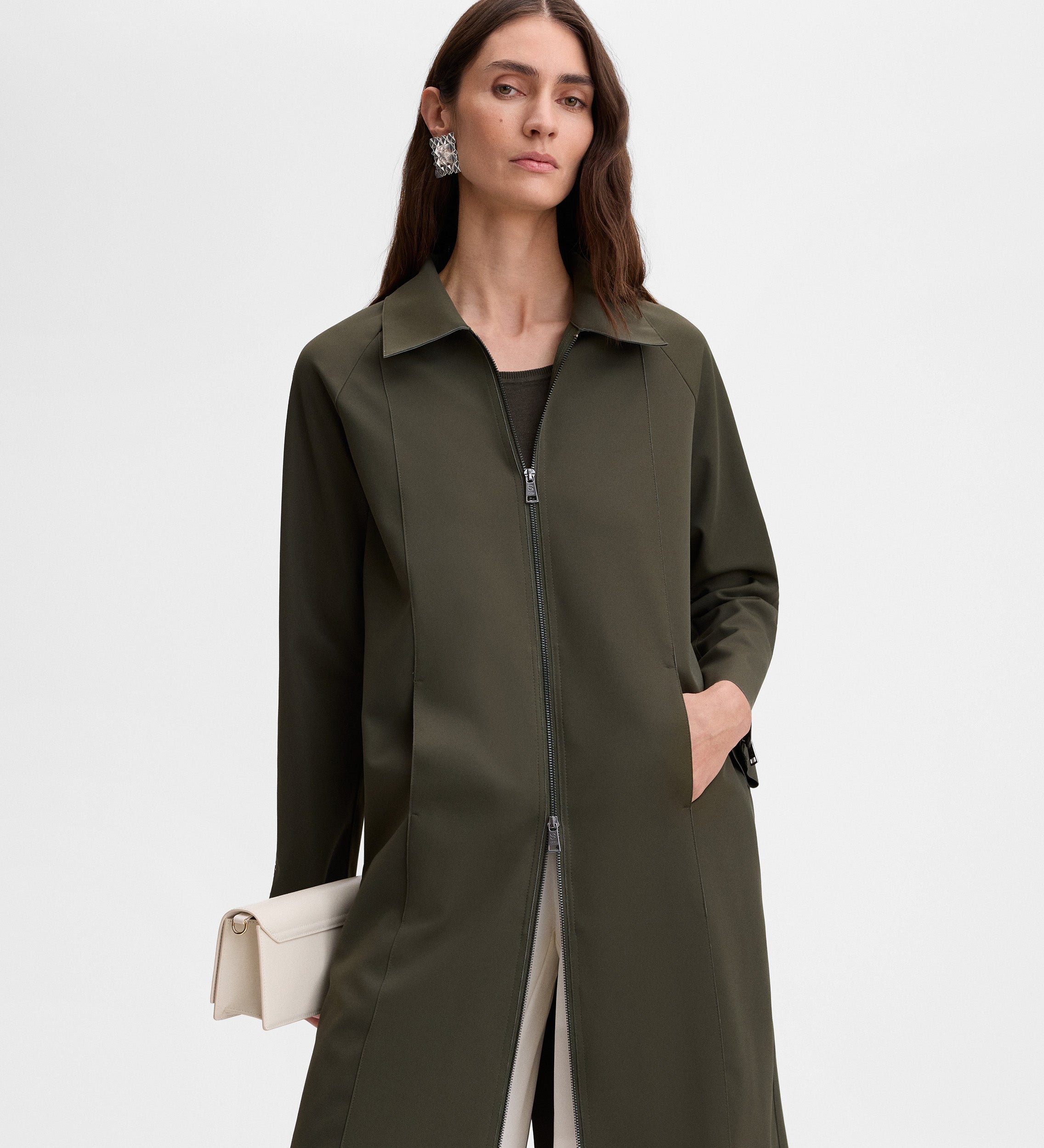 Gabardina neopreno cremalleras