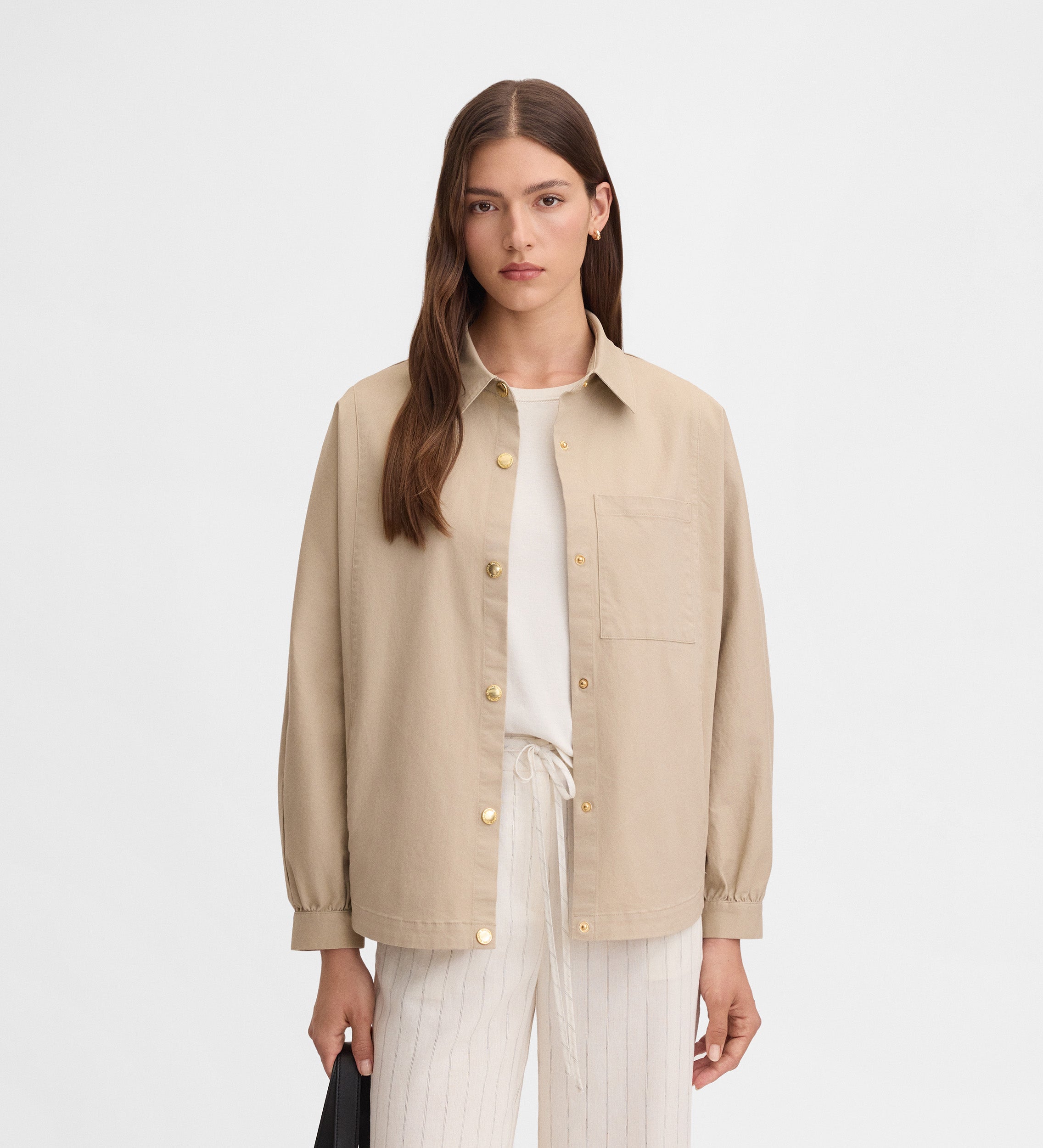 Overshirt with pockets