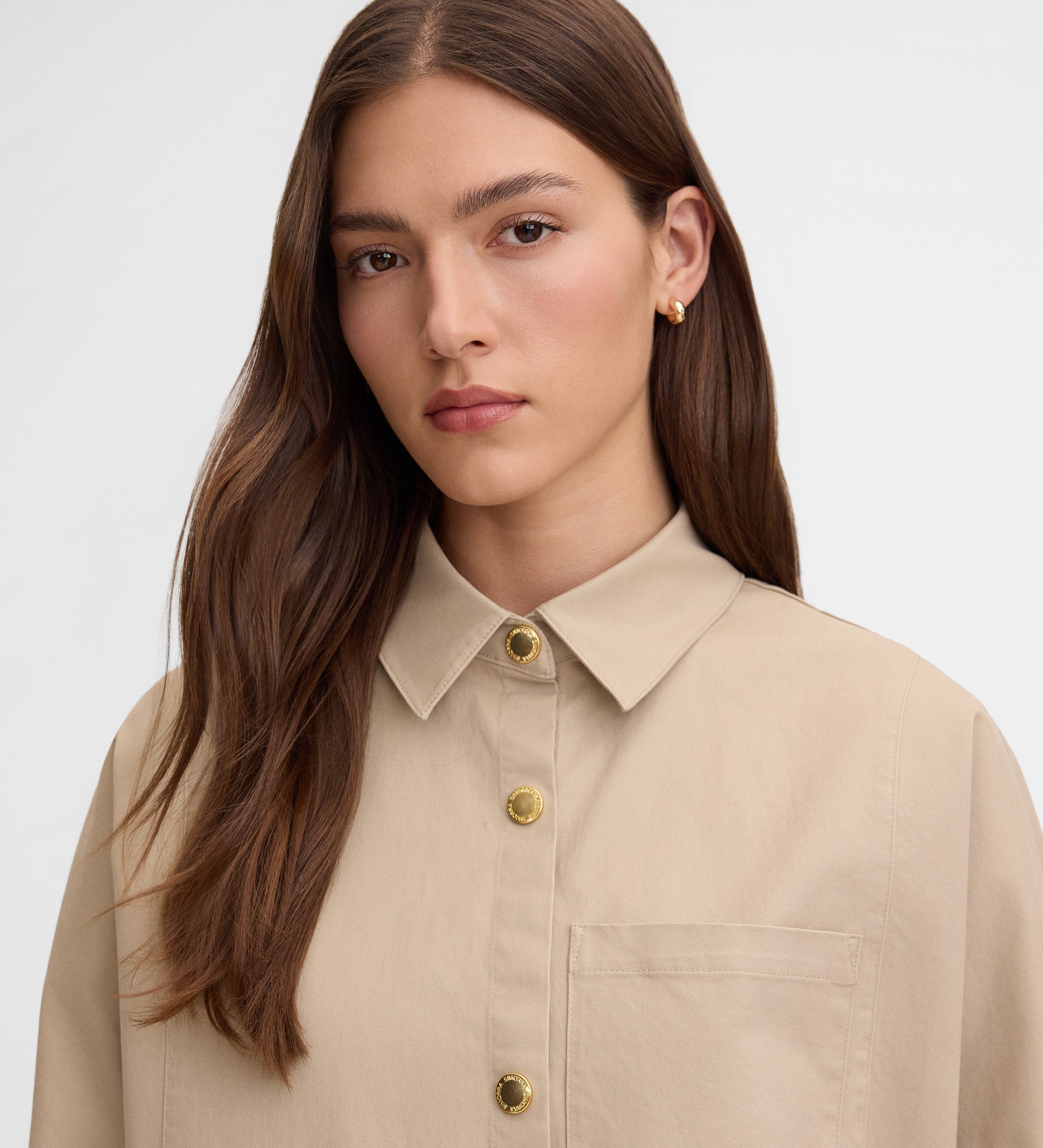 Overshirt with pockets