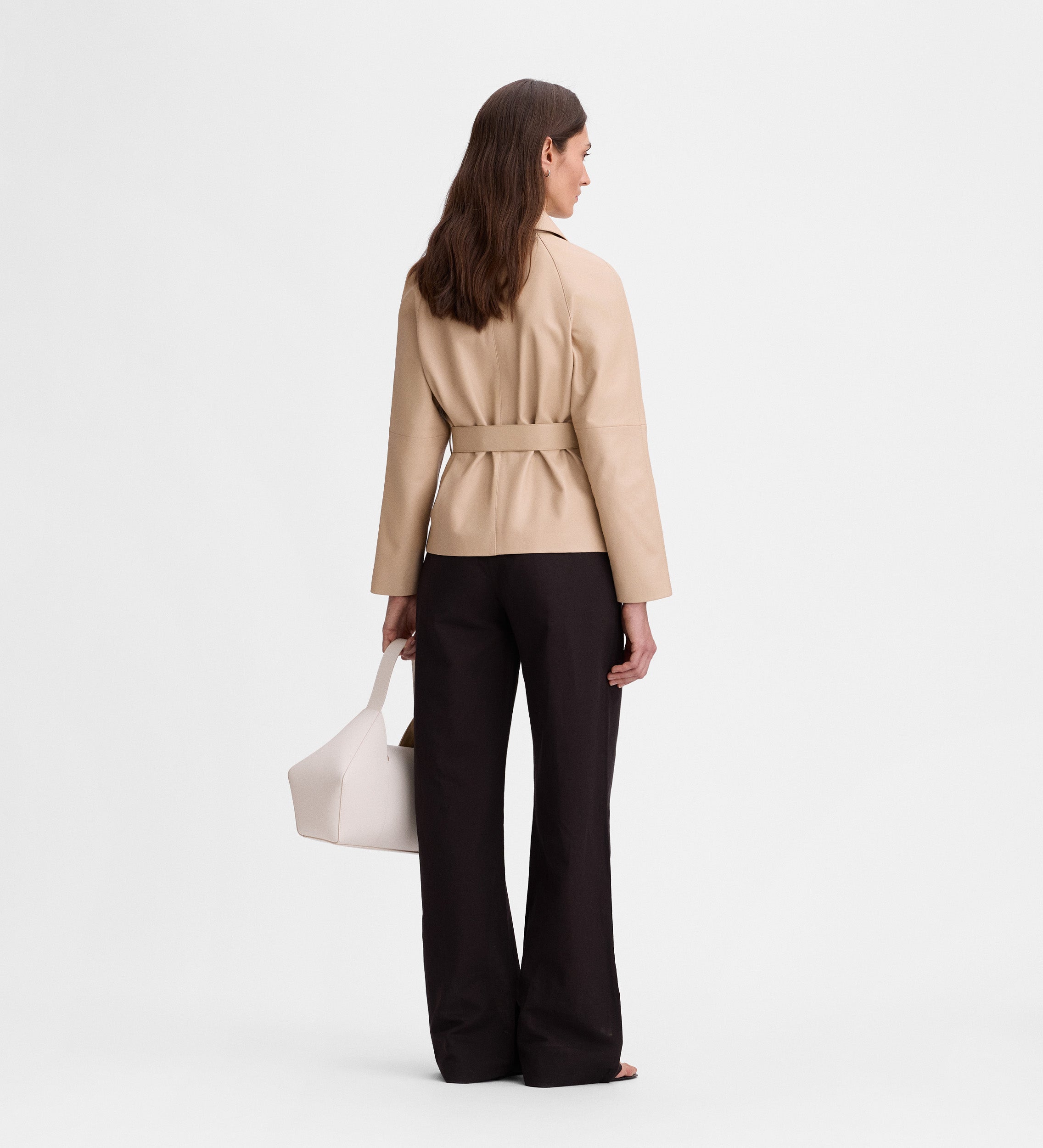 Gabardina corta napa