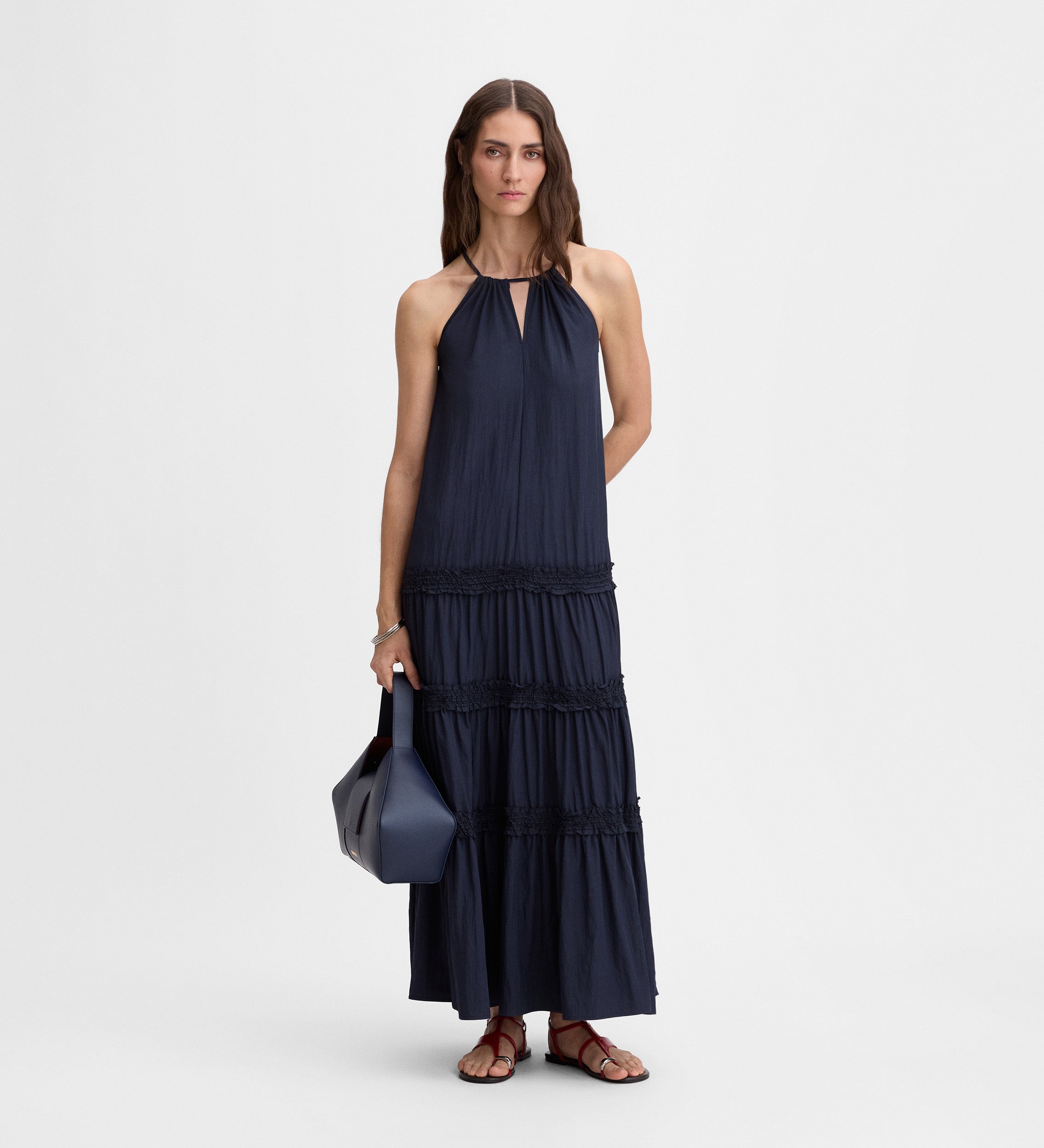 Long halter dress