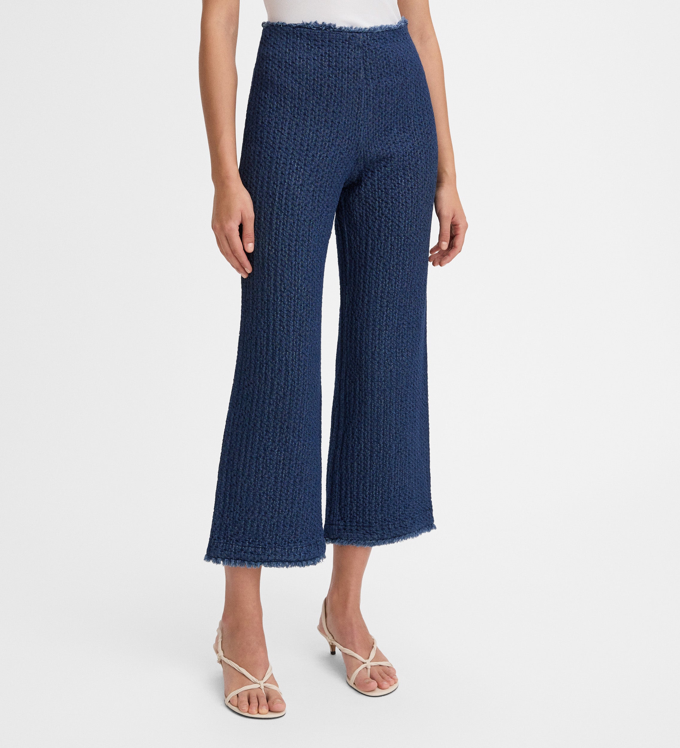 Pantalon long texturé
