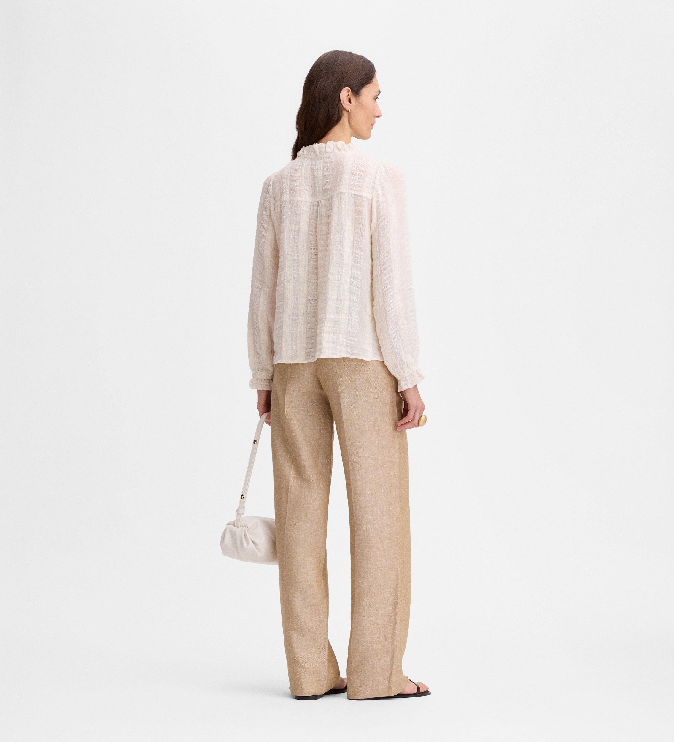 Blusa romántica textura