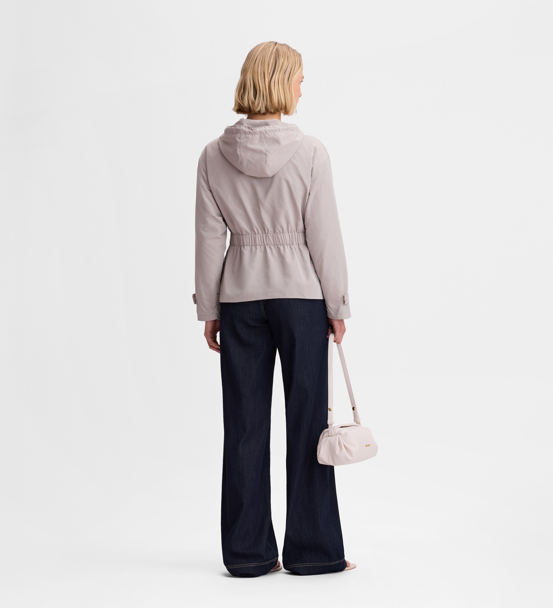 Parka courte ajustée