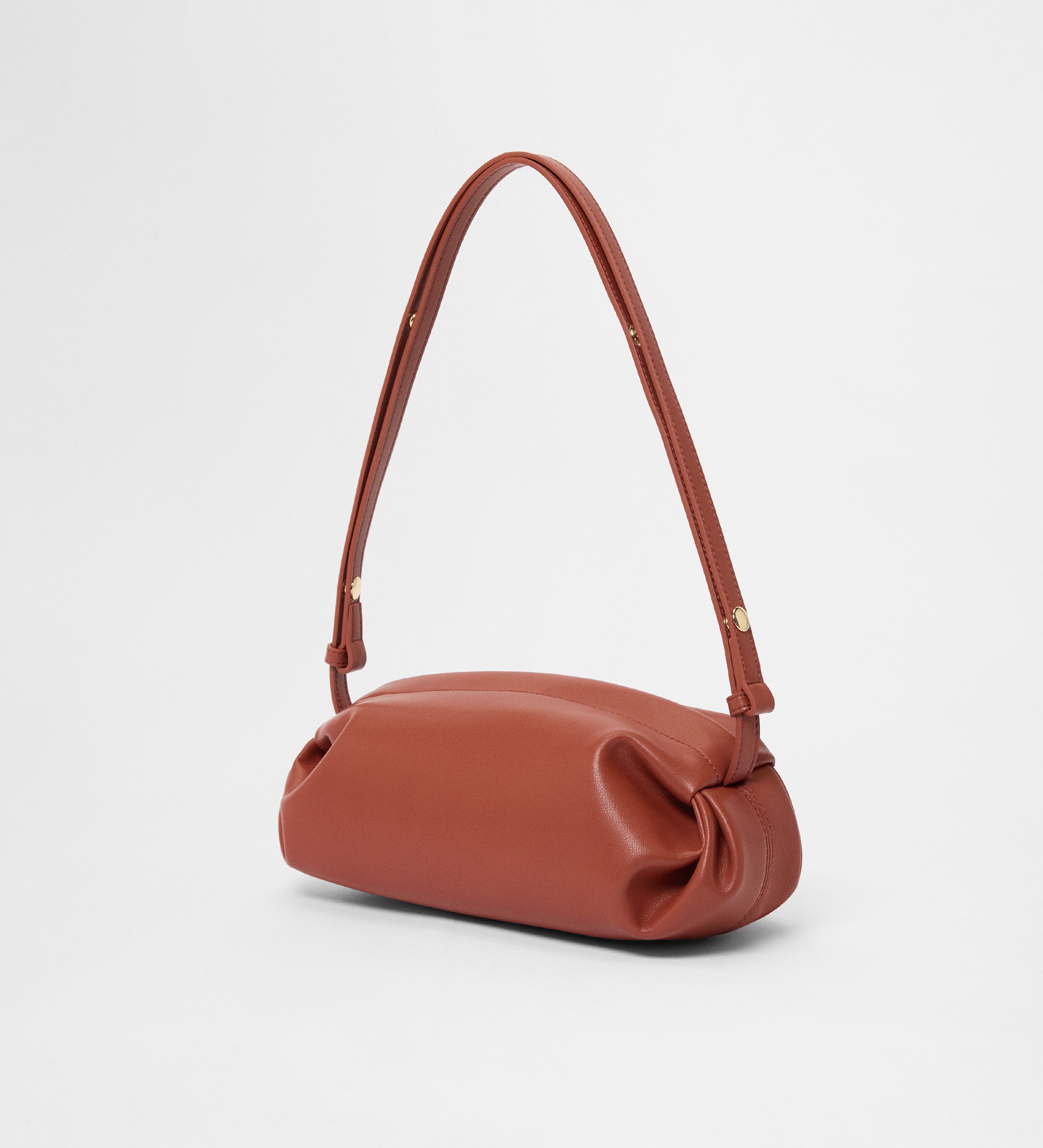 Baguette leather bag