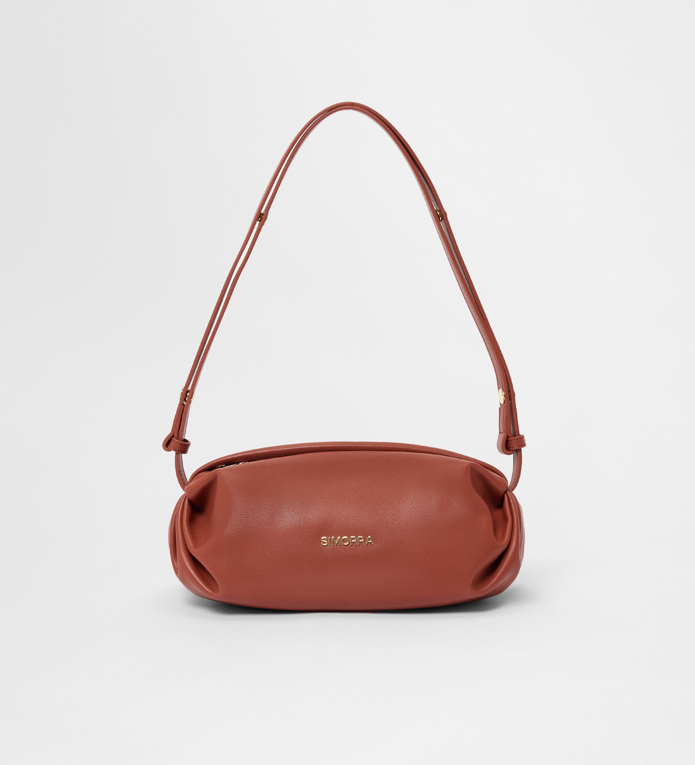 Baguette leather bag
