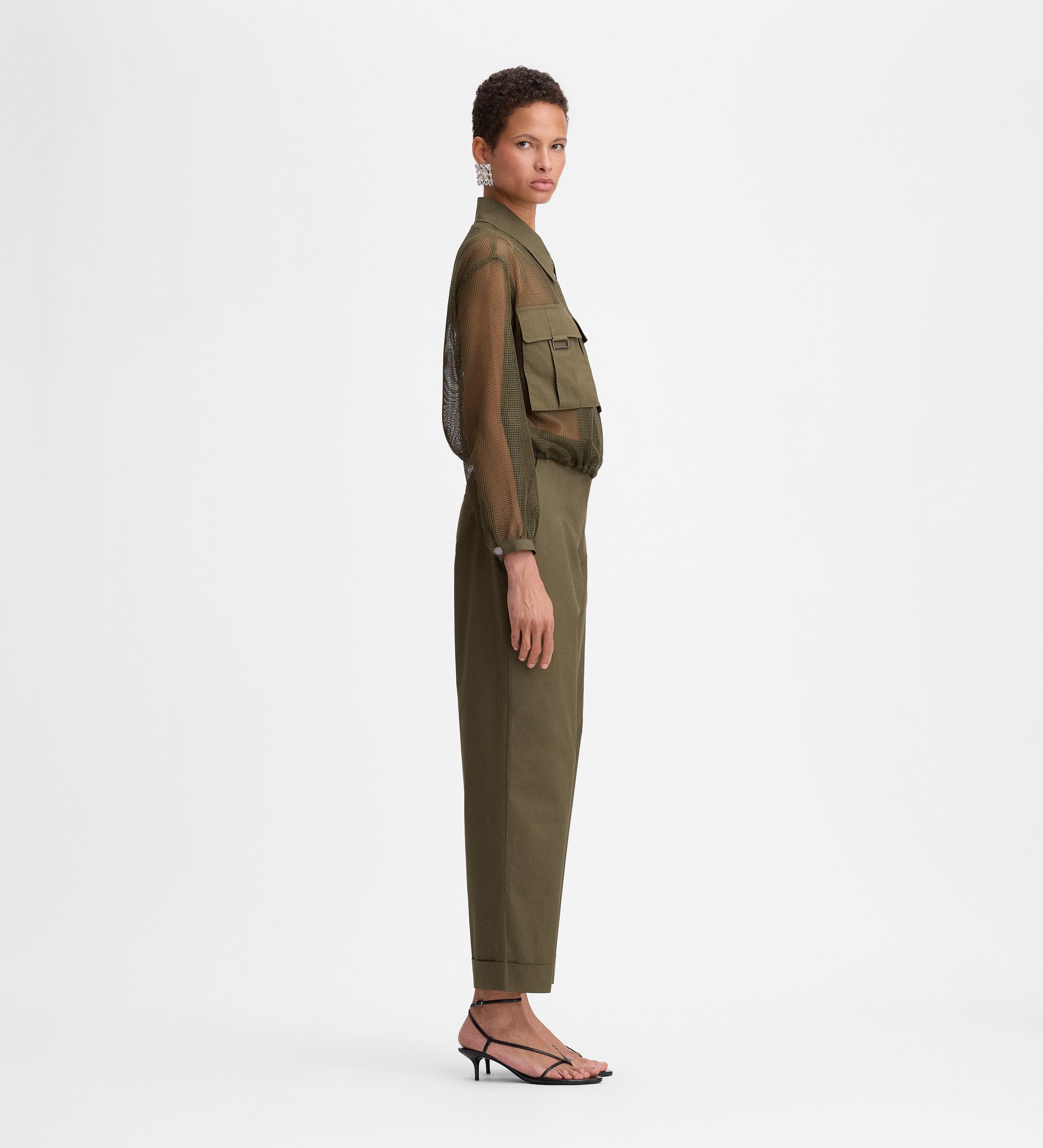 Long straight pants