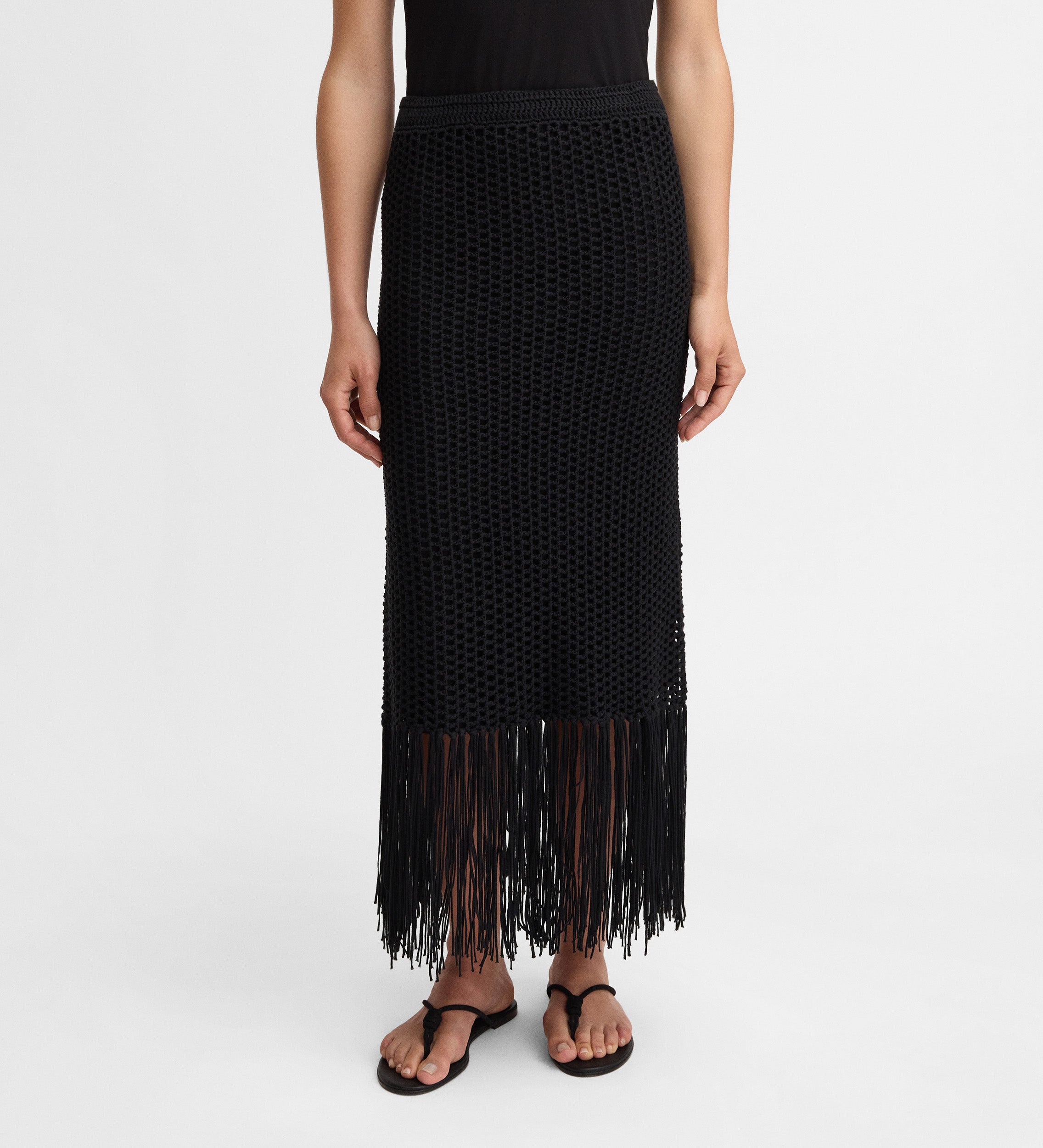 Falda crochet