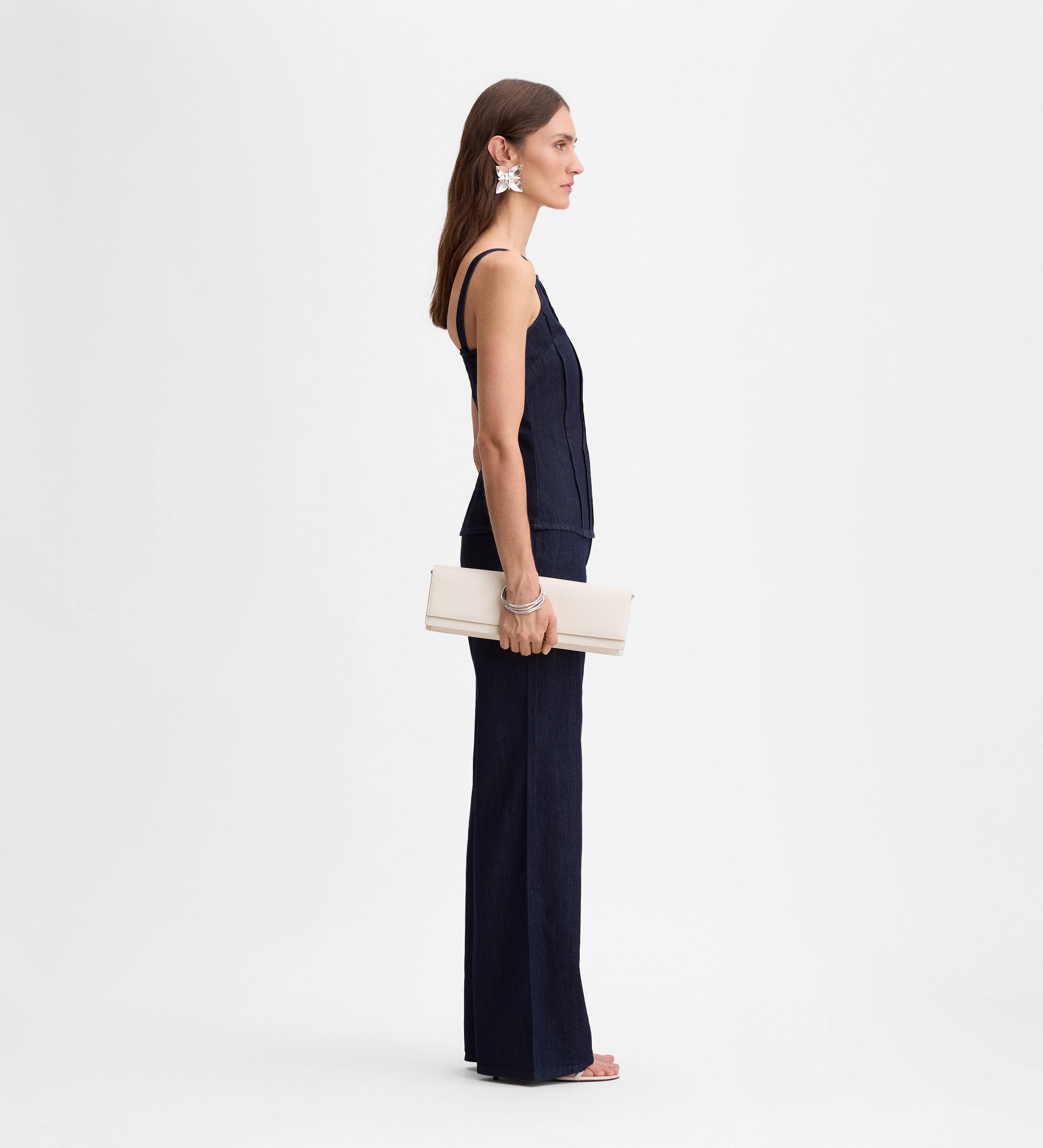 Top tirantes denim