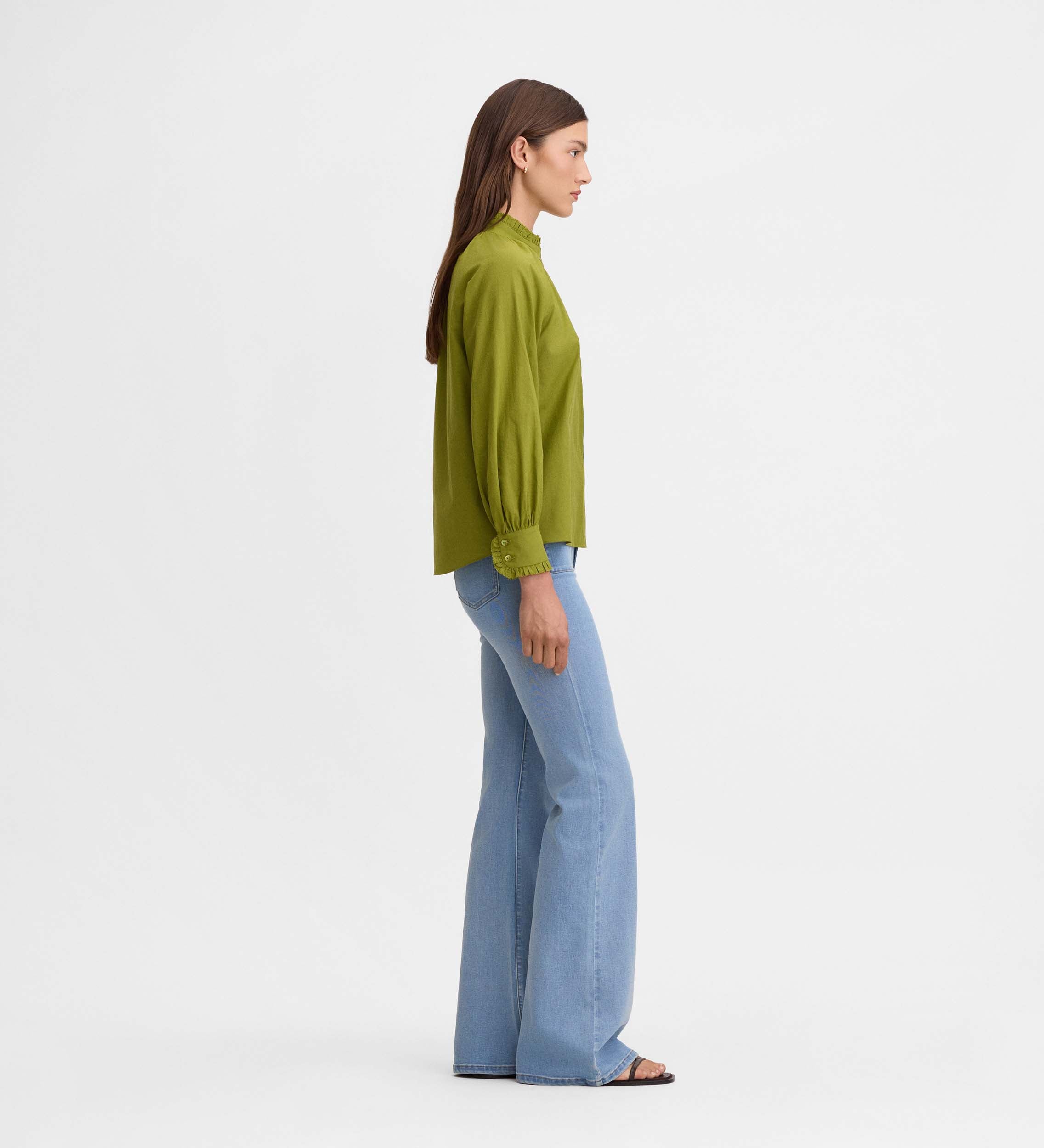 Patch pockets pants