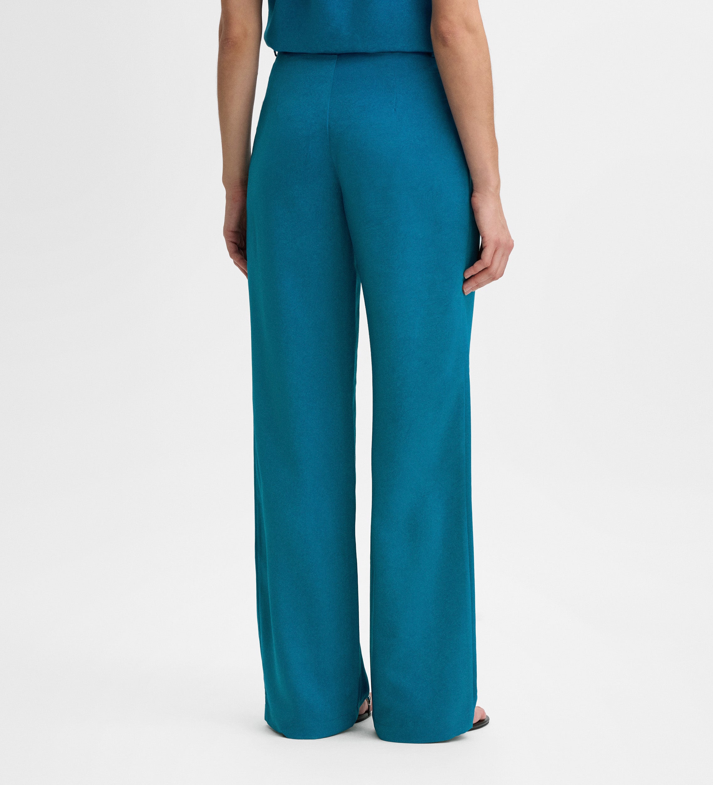 Pantalon large droit