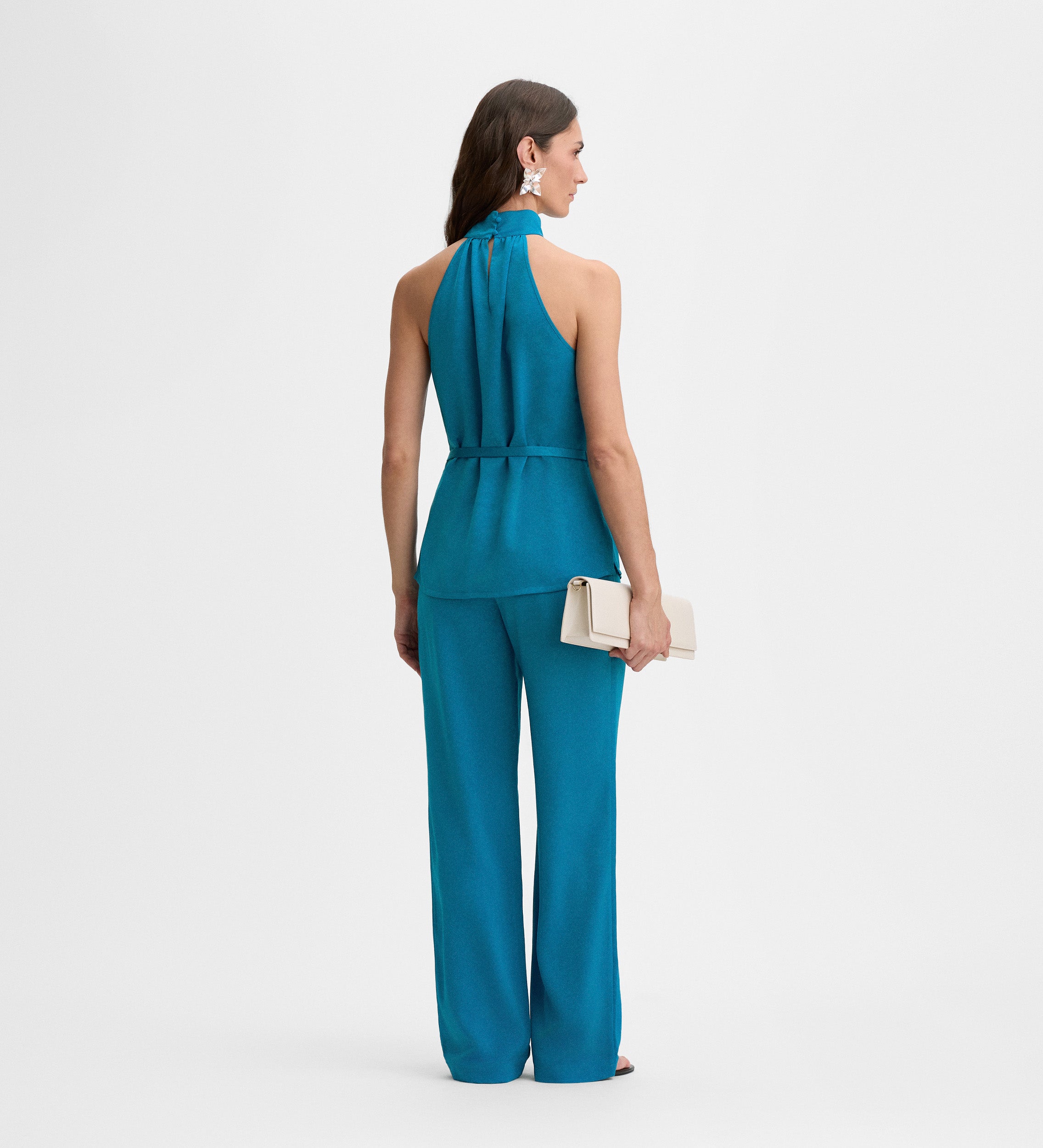 Pantalon large droit