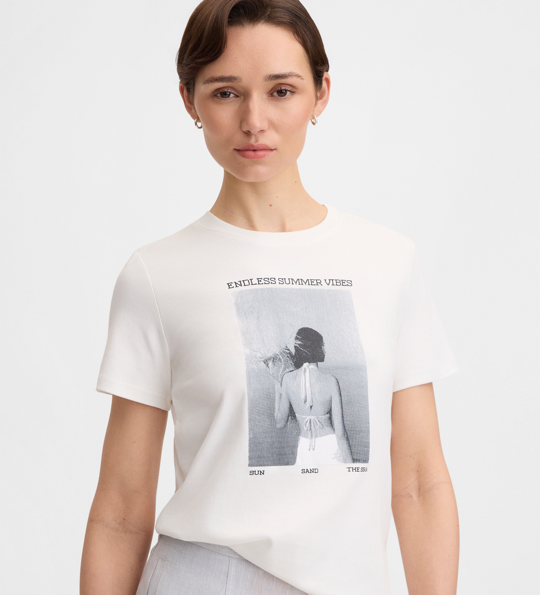 Embroidered t-shirt