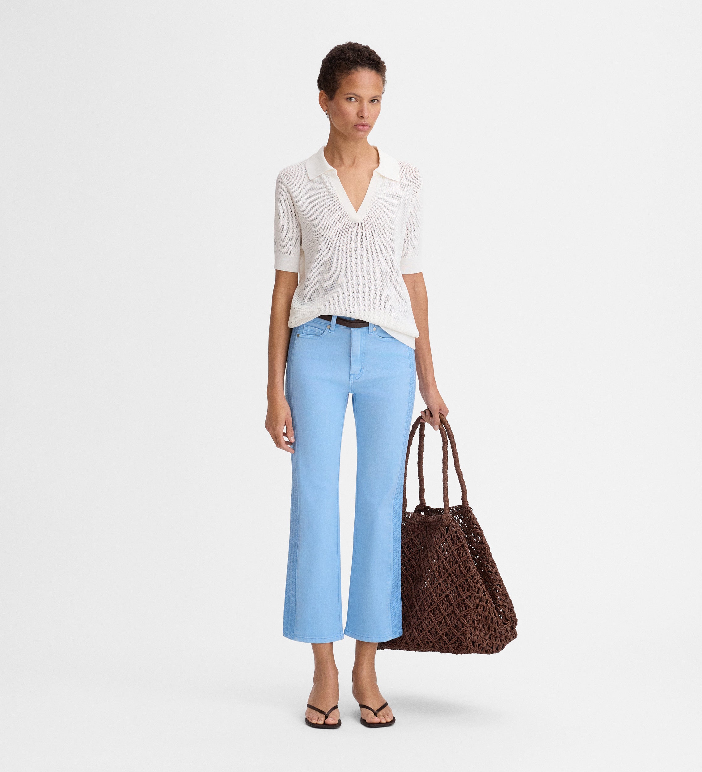 Embroidered jeans