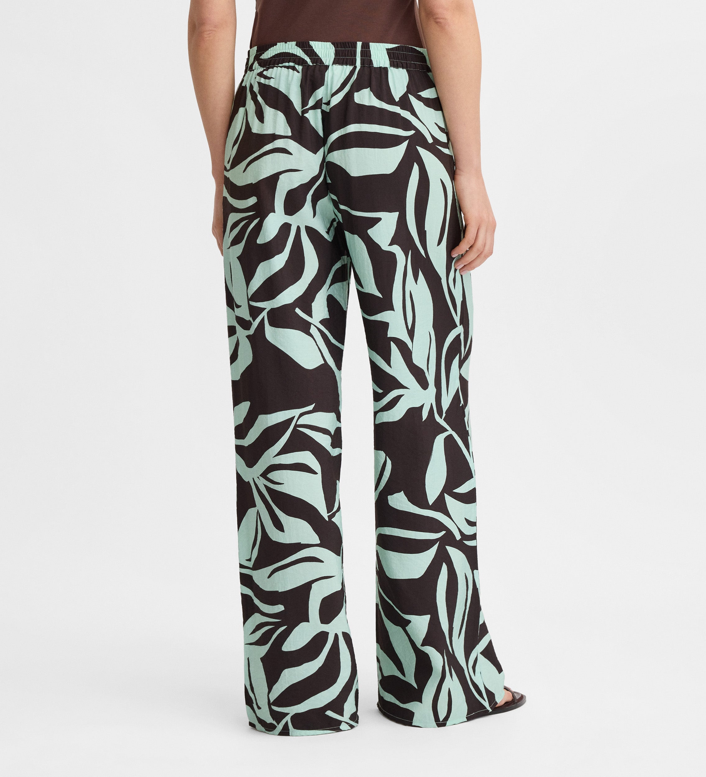 Pantalón fluido estampado