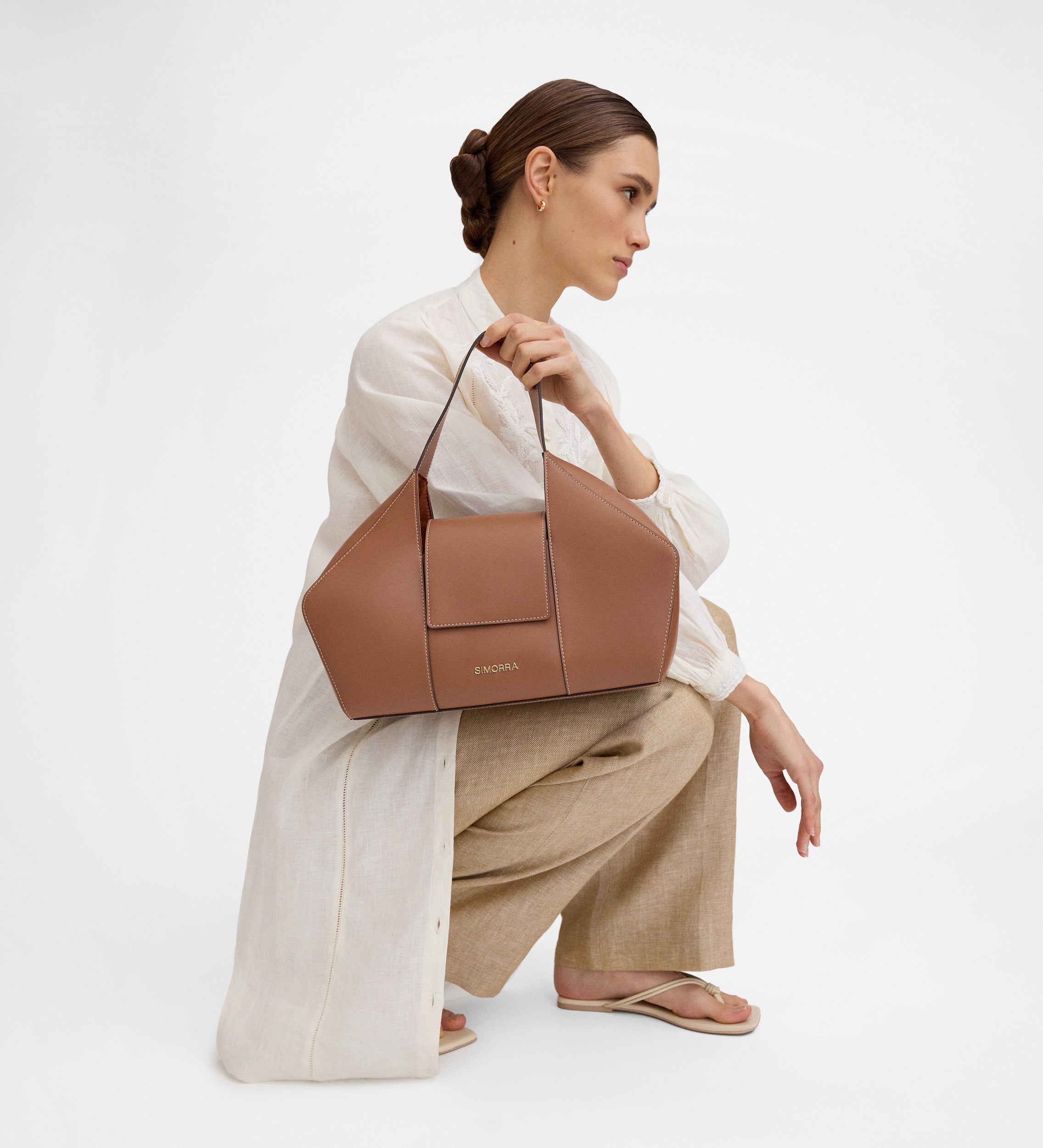 Bolso diseño geométrico