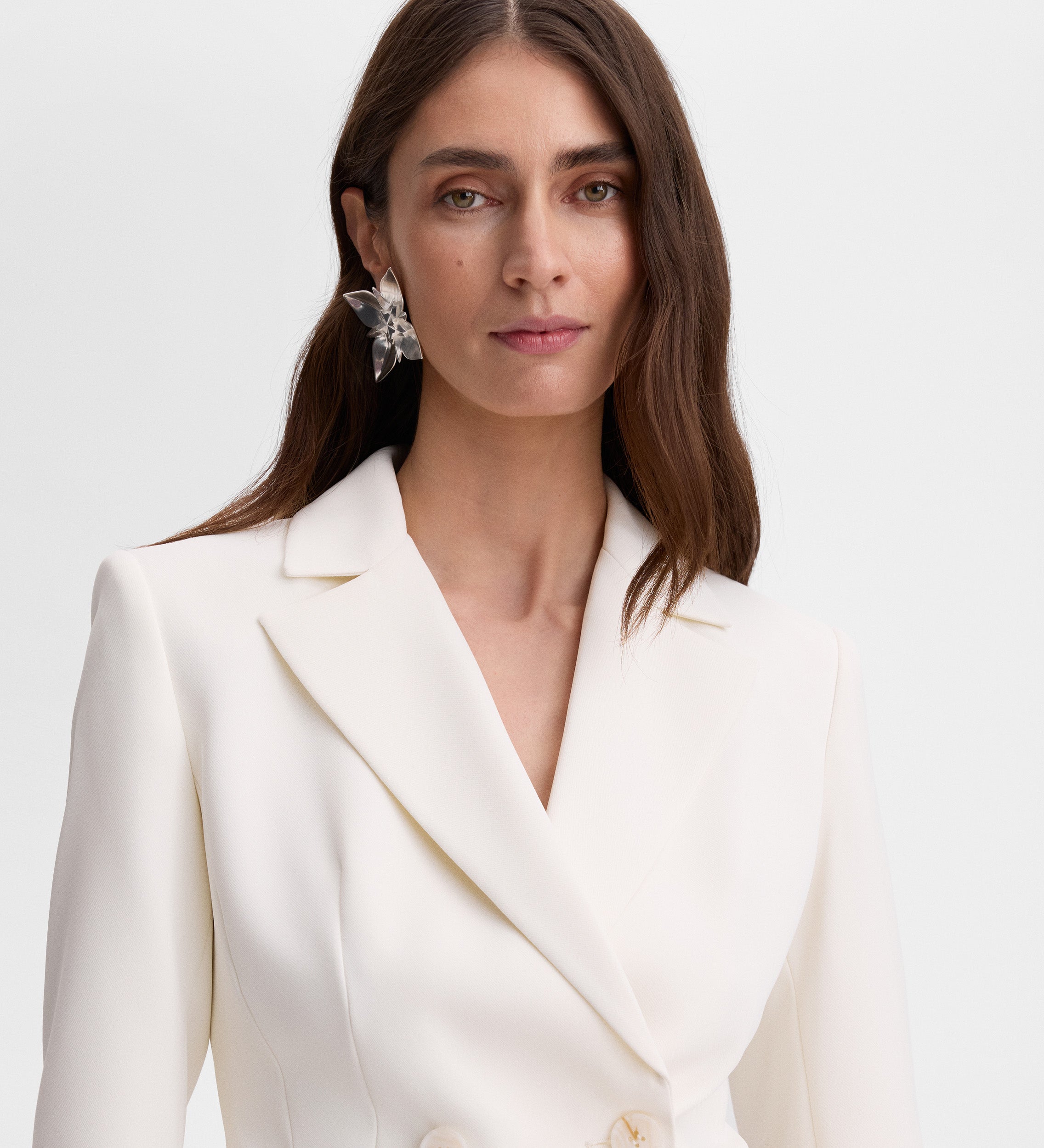 Double-breasted tailored jacket