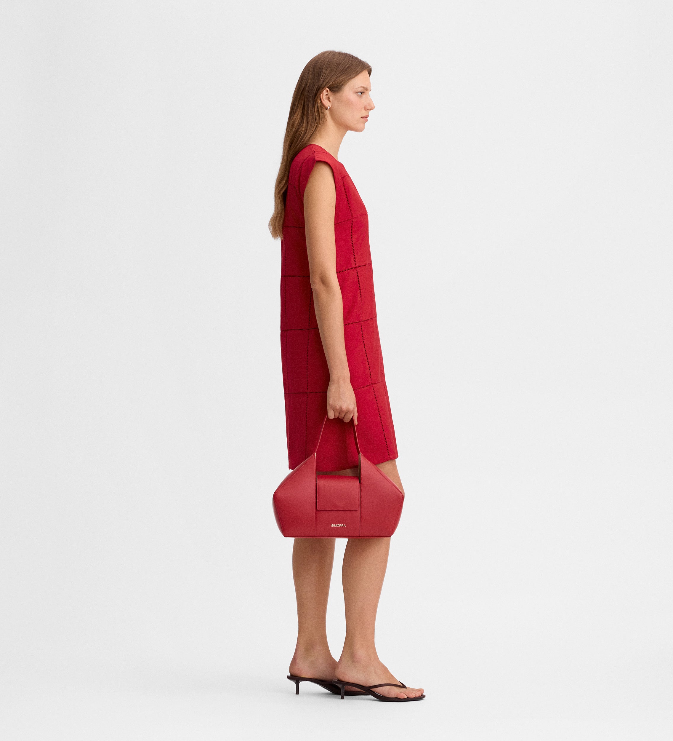 Vestido mini lino