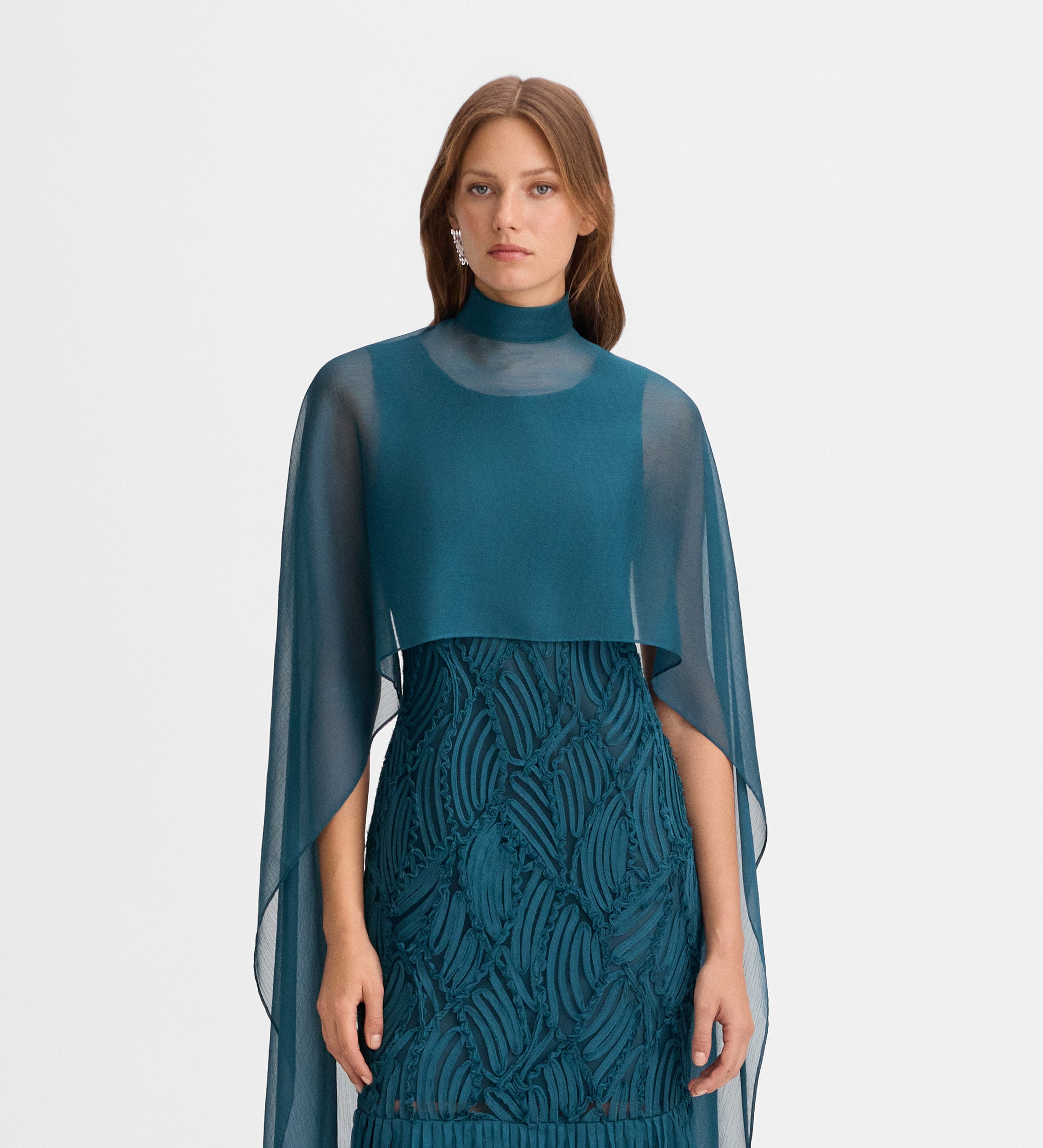 Chiffon poncho