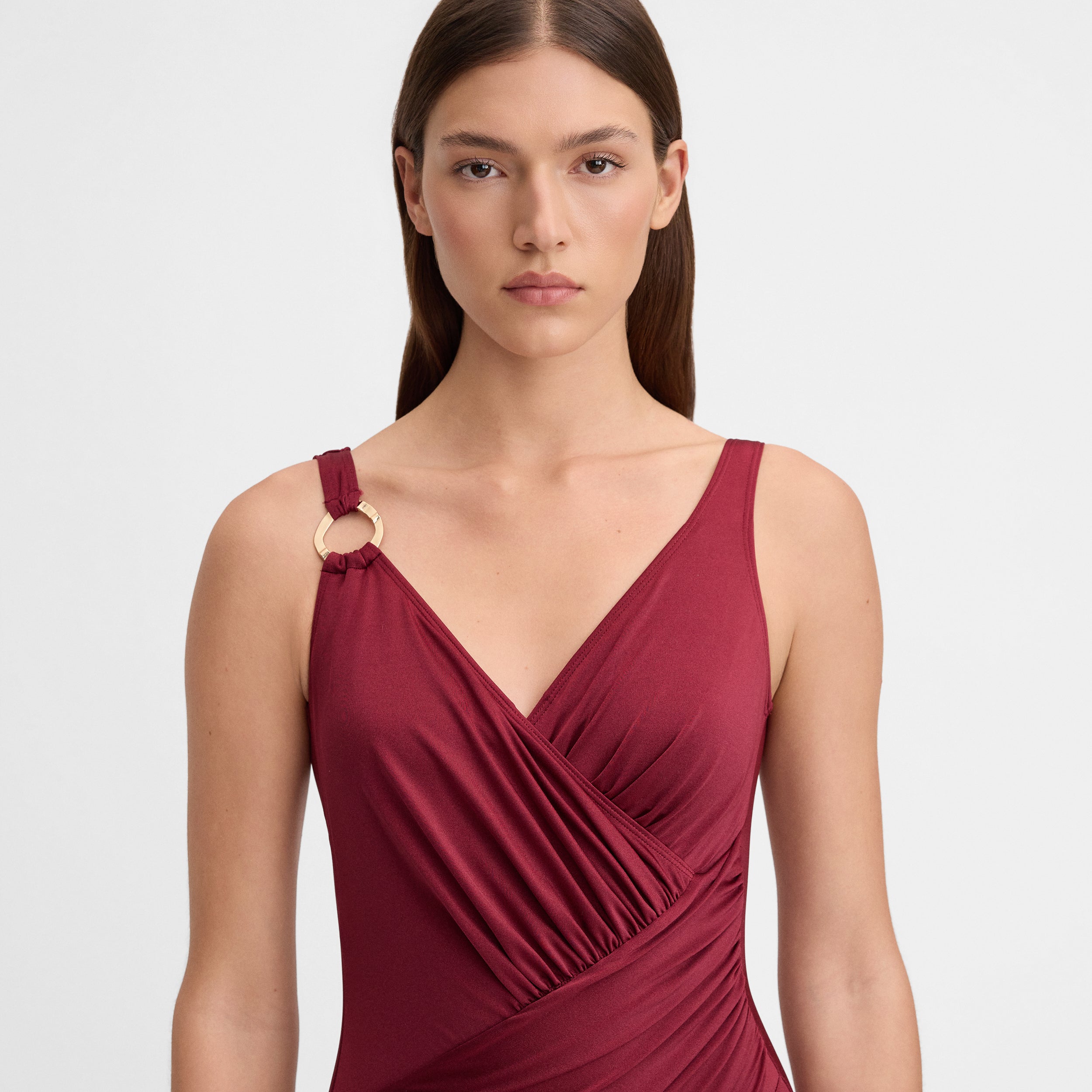 Maillot de bain drapé