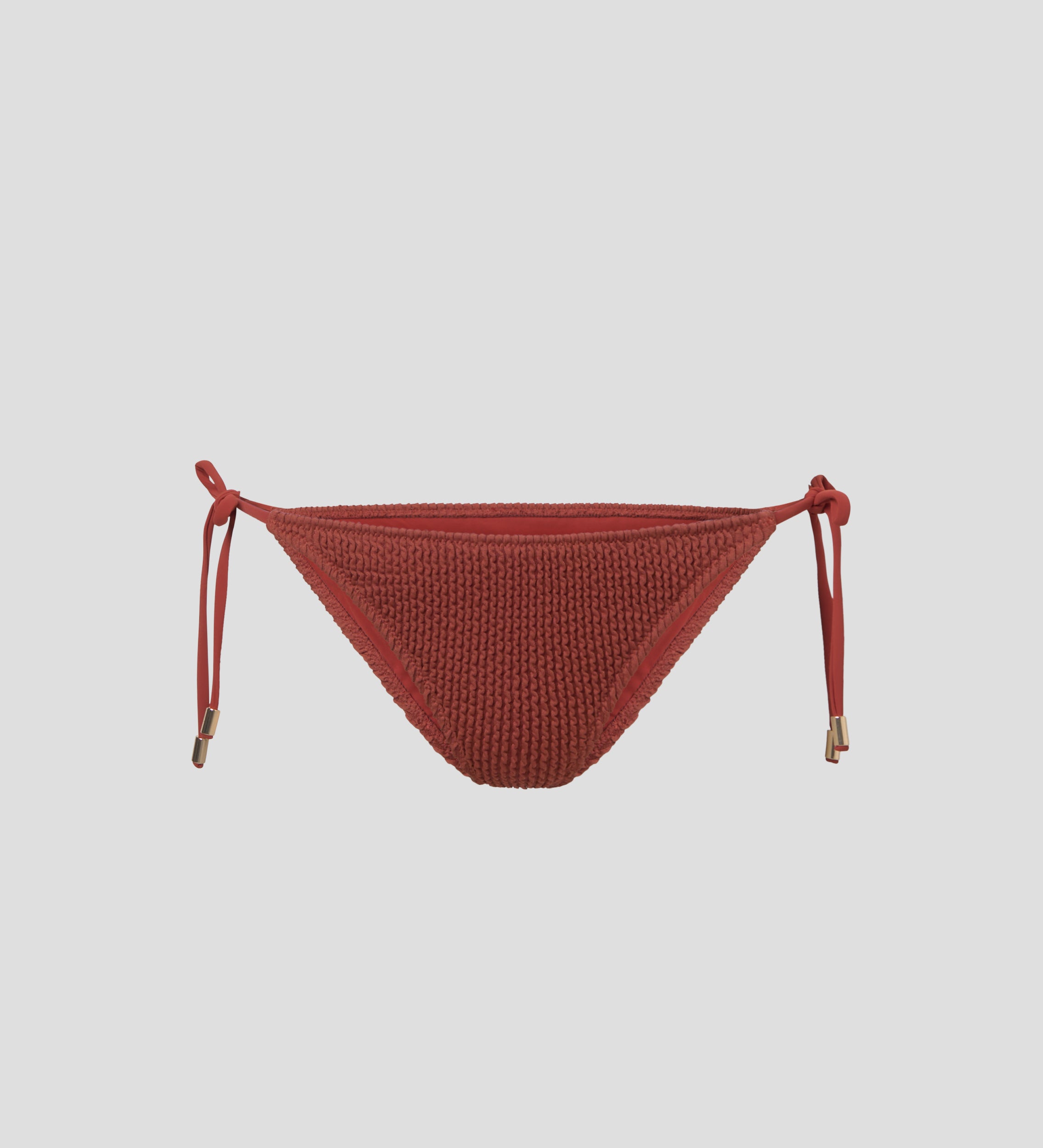 Textured bikini bottom