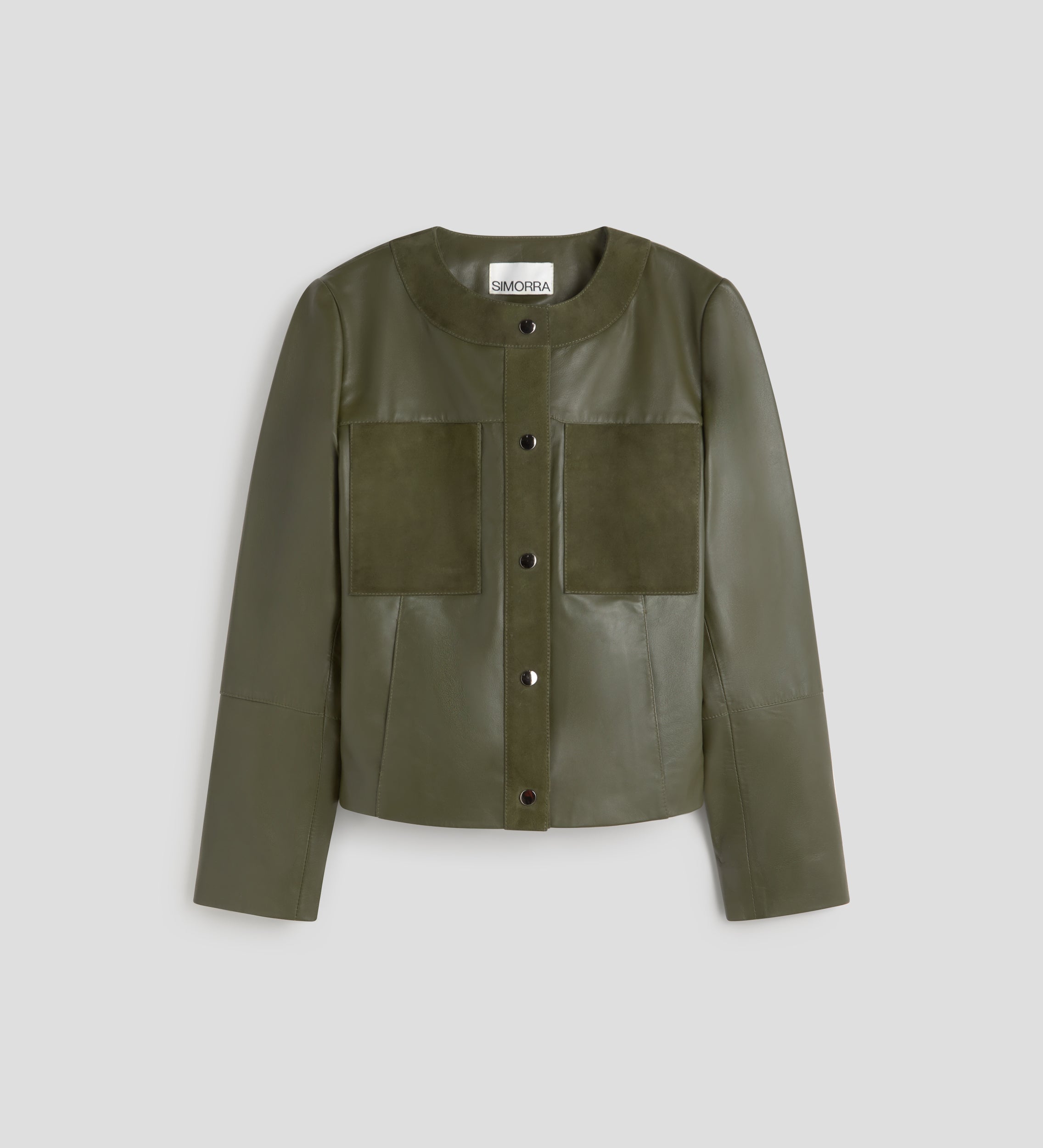 Nappa leather jacket