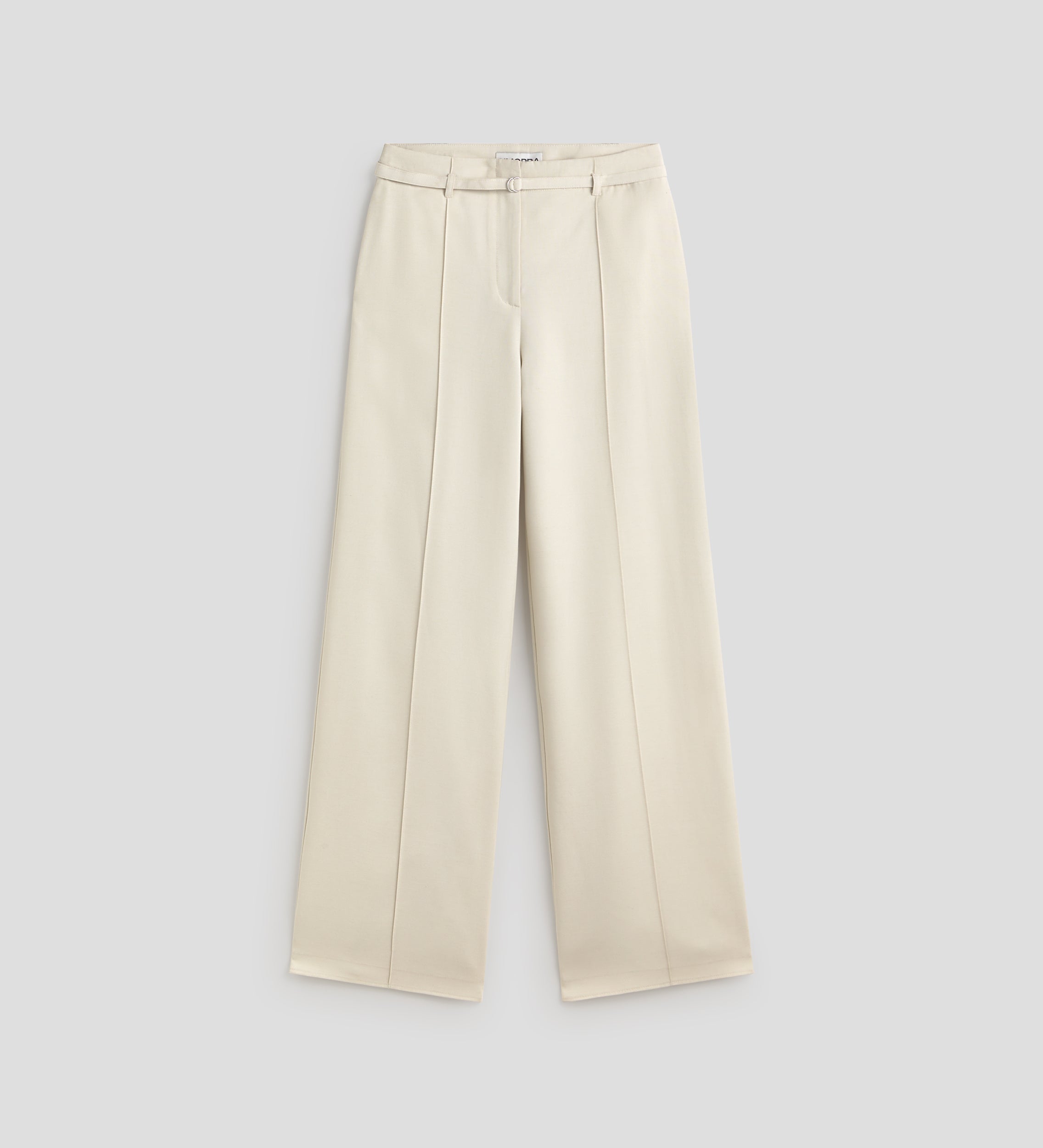 Wide straight pants