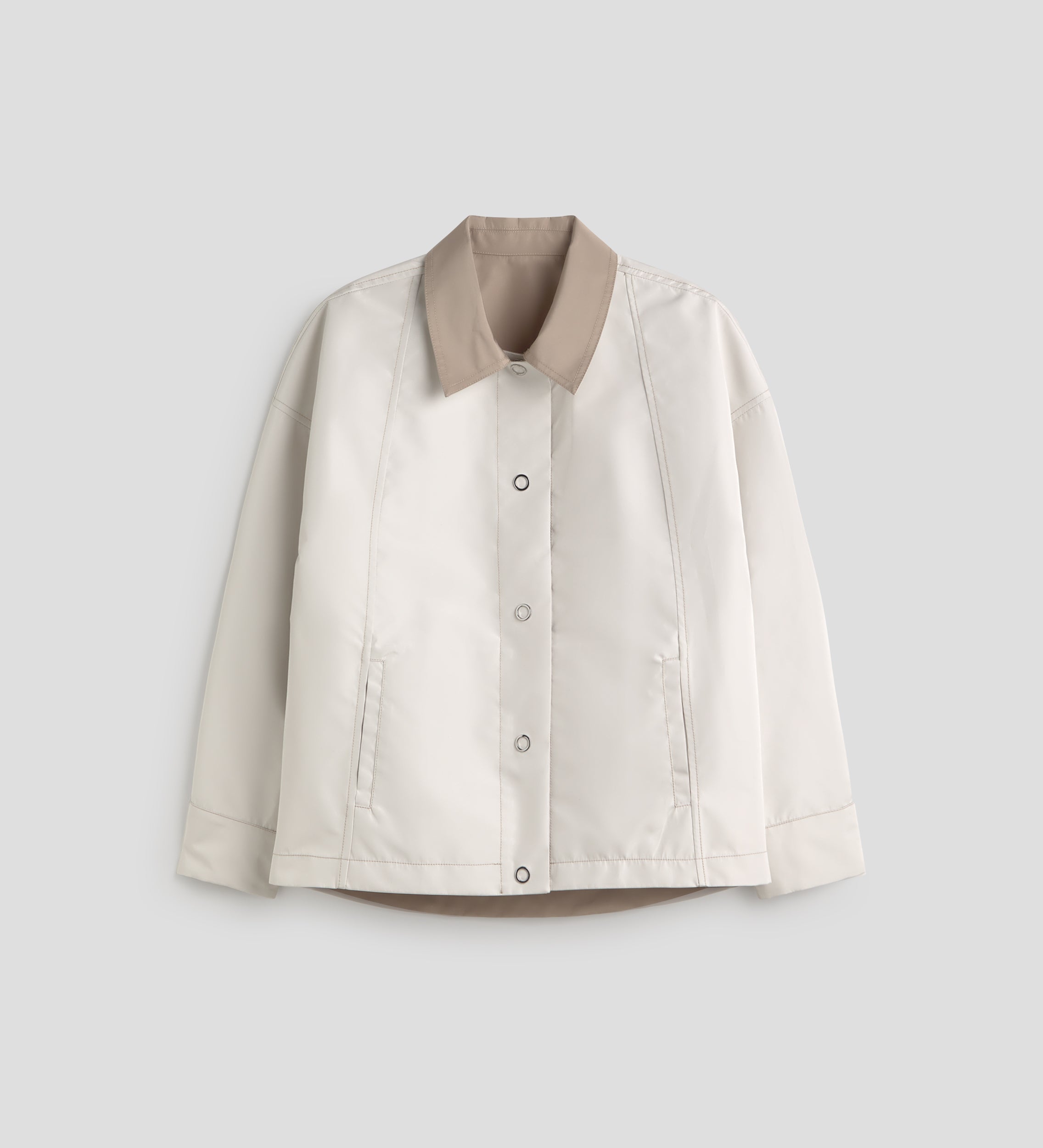 Parka courte réversible