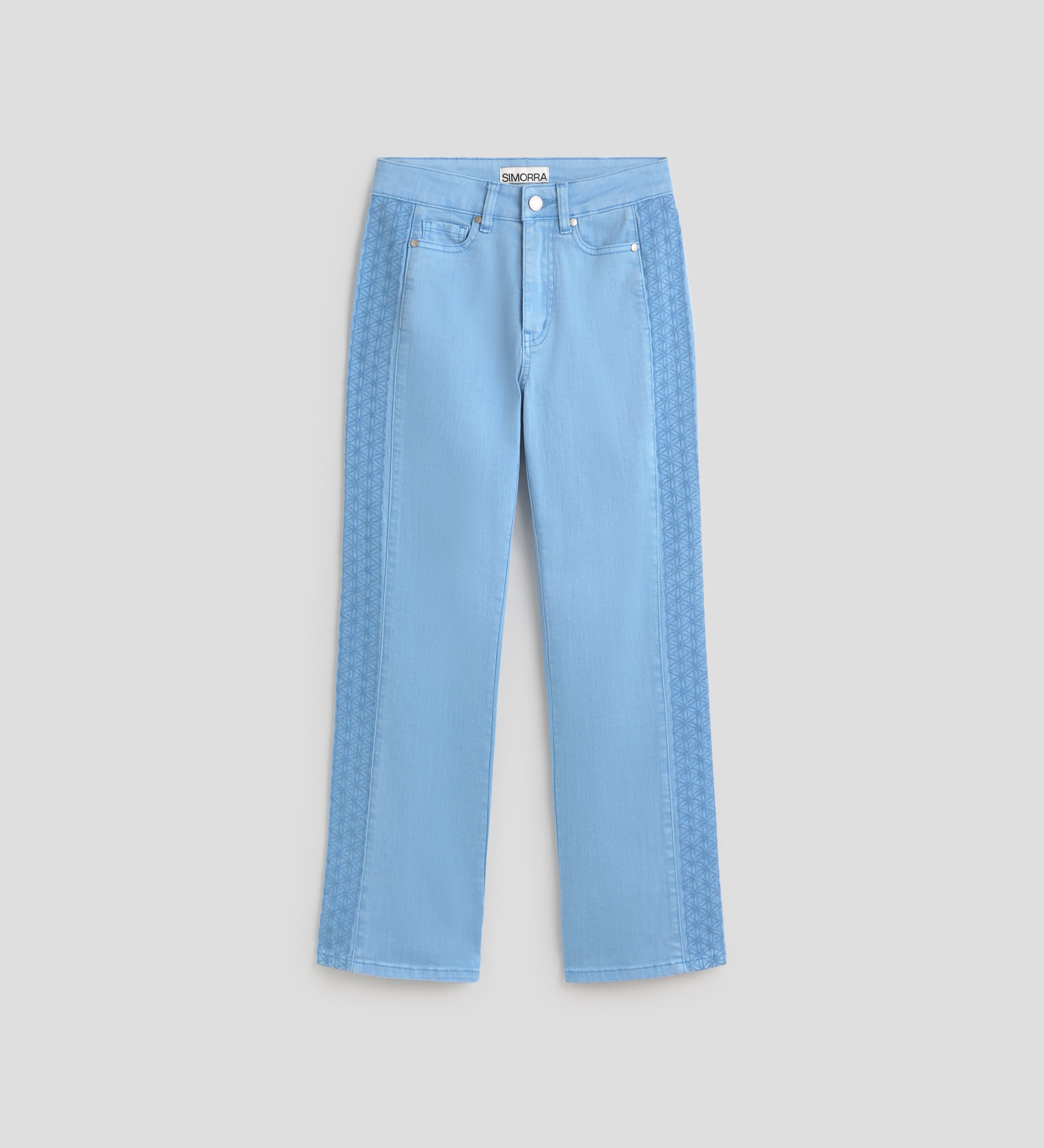 Embroidered jeans