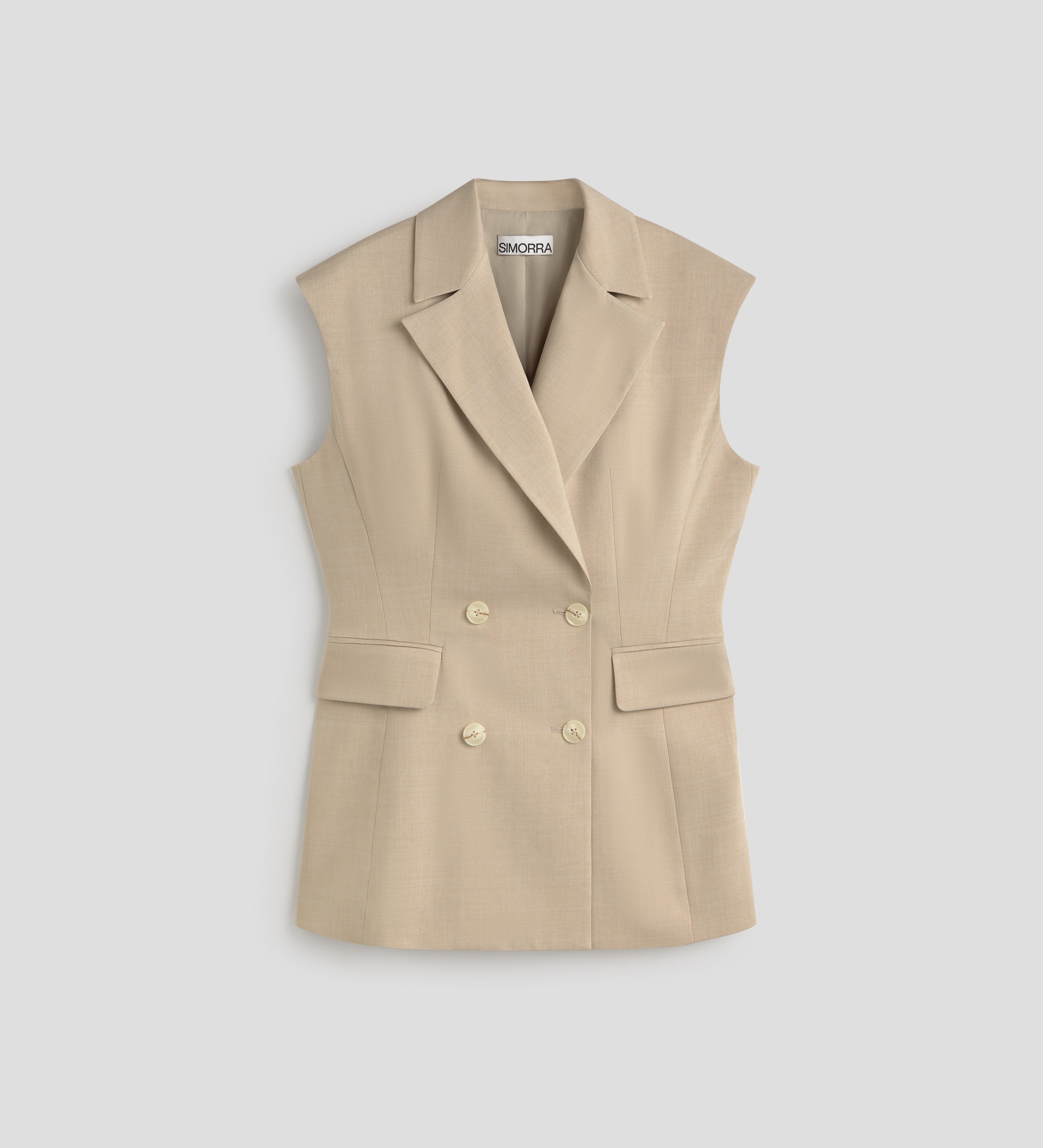 Gilet à double boutonnage