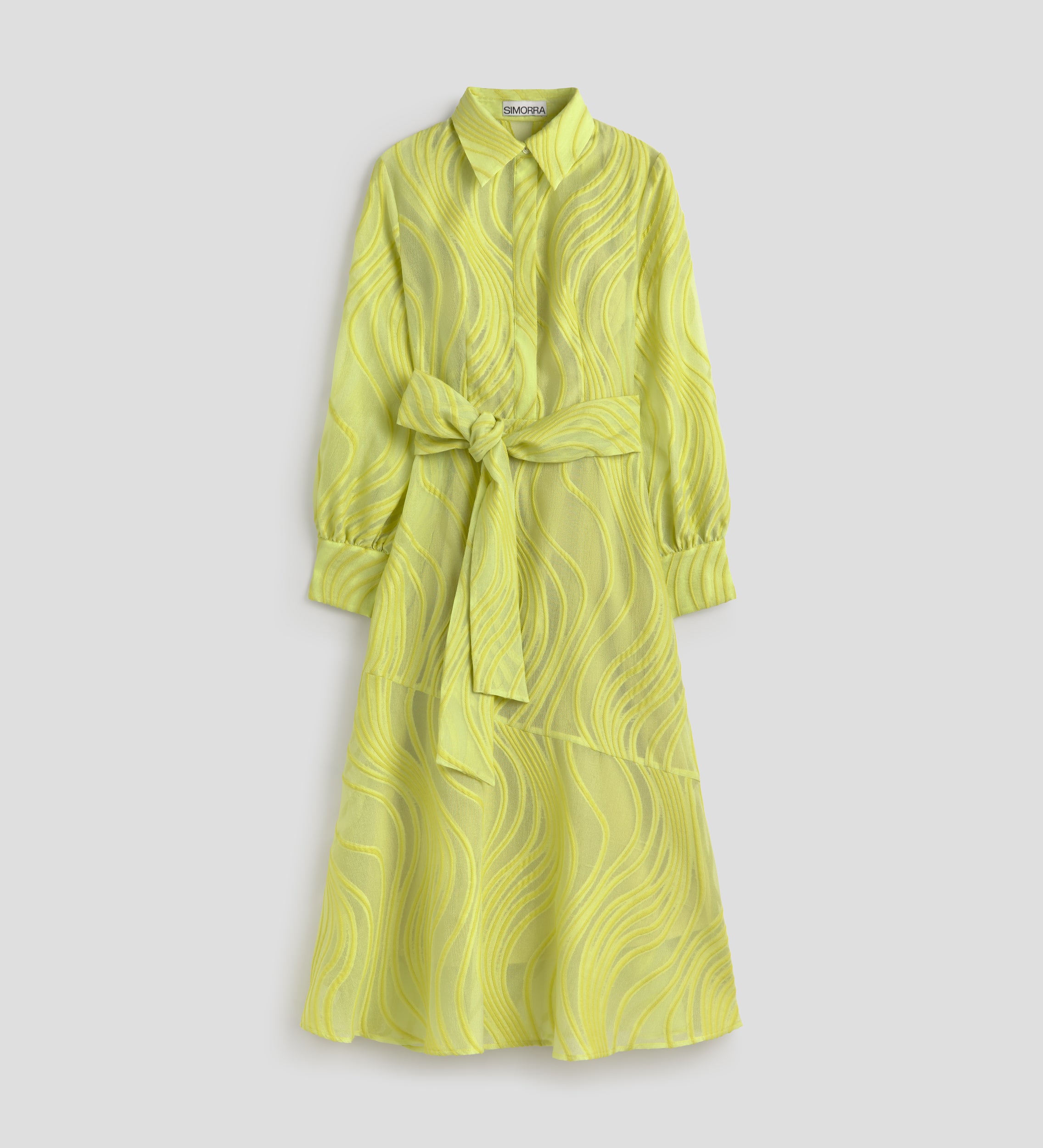 Midi shirt dress